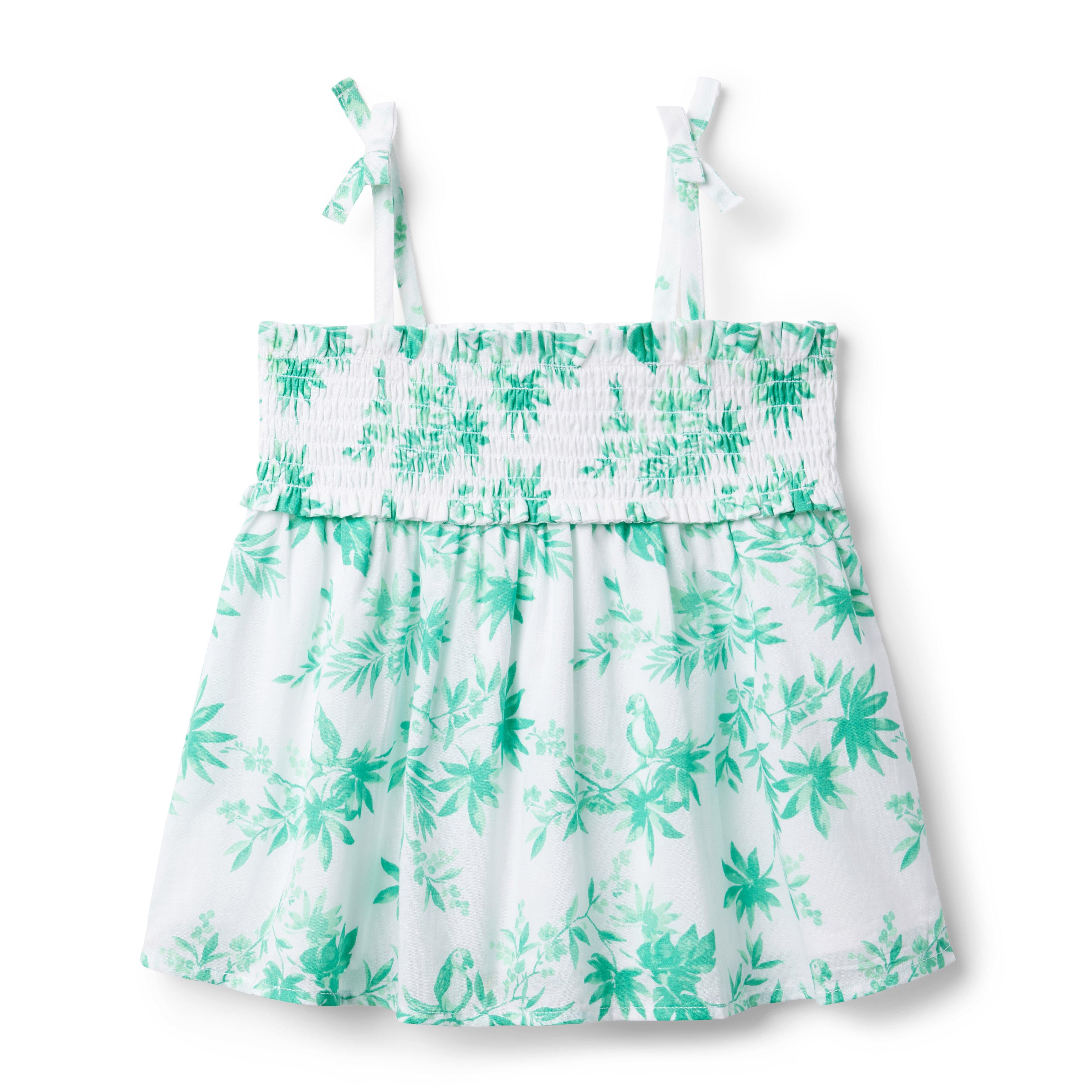 Parrot Smocked Top  image number 0