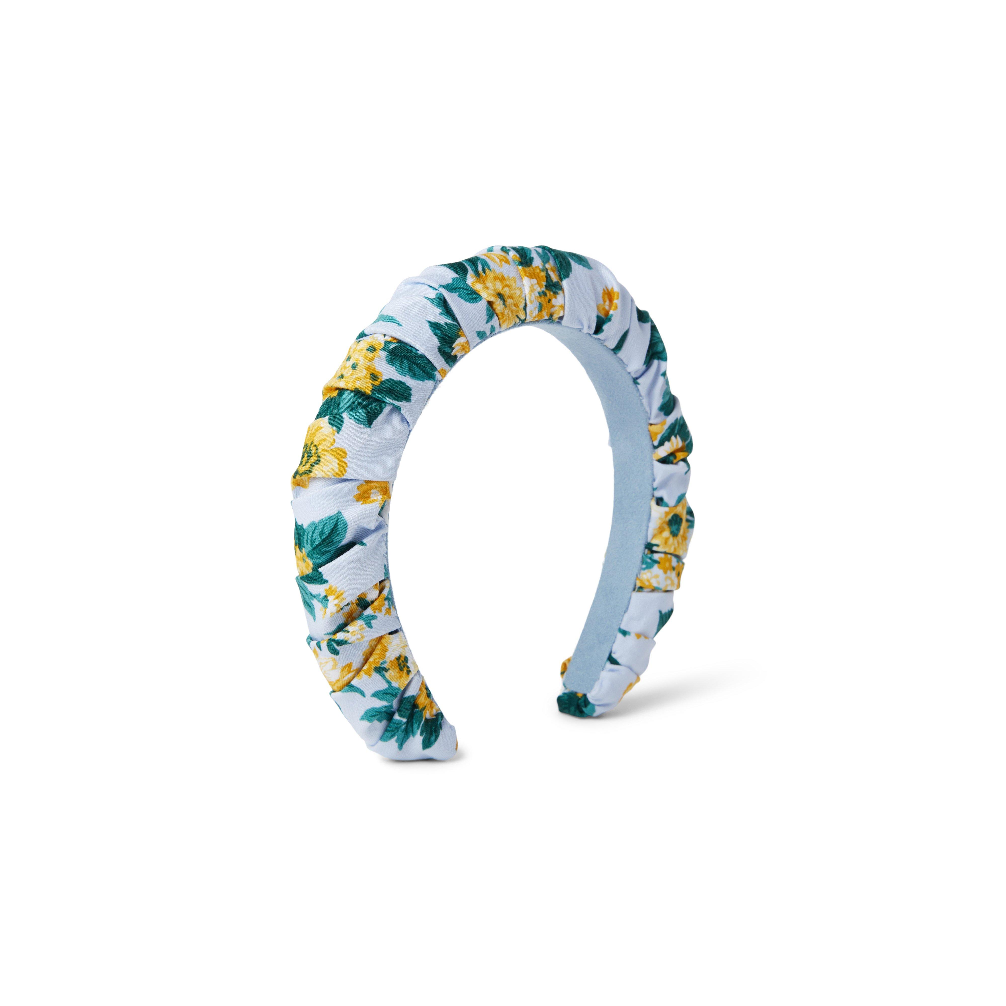Floral Ruched Headband image number 0