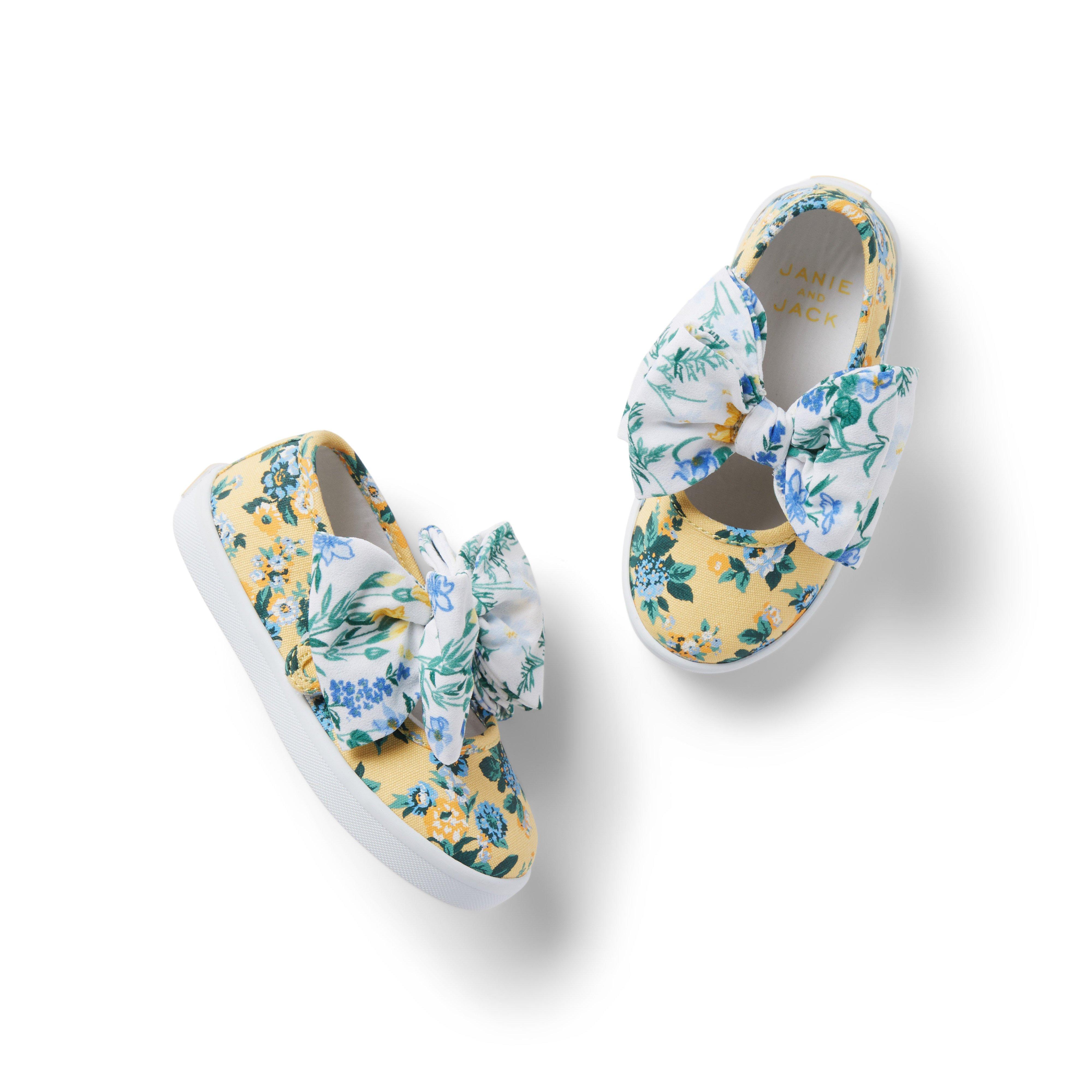 Floral Bow Sneaker