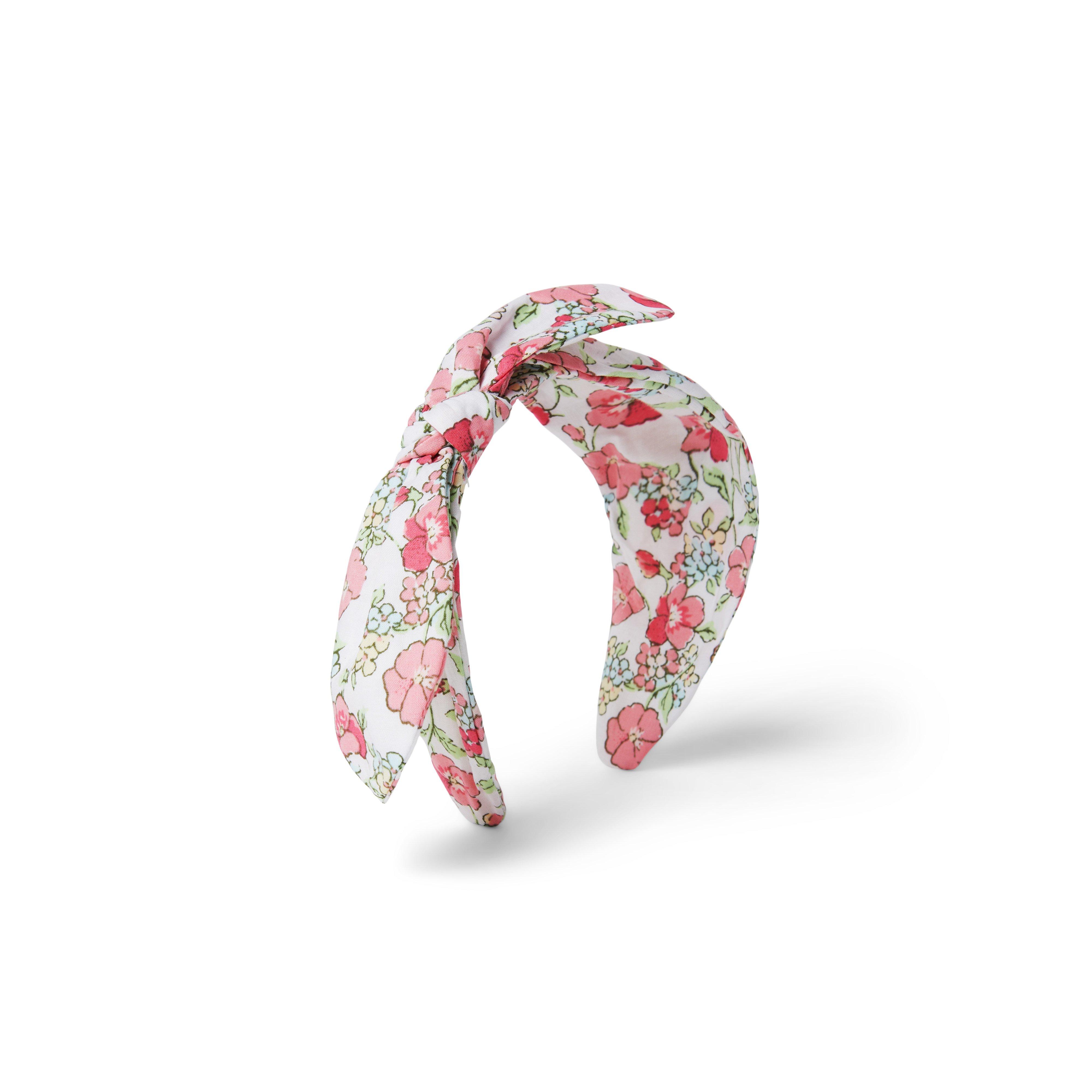 Floral Bow Headband image number 0