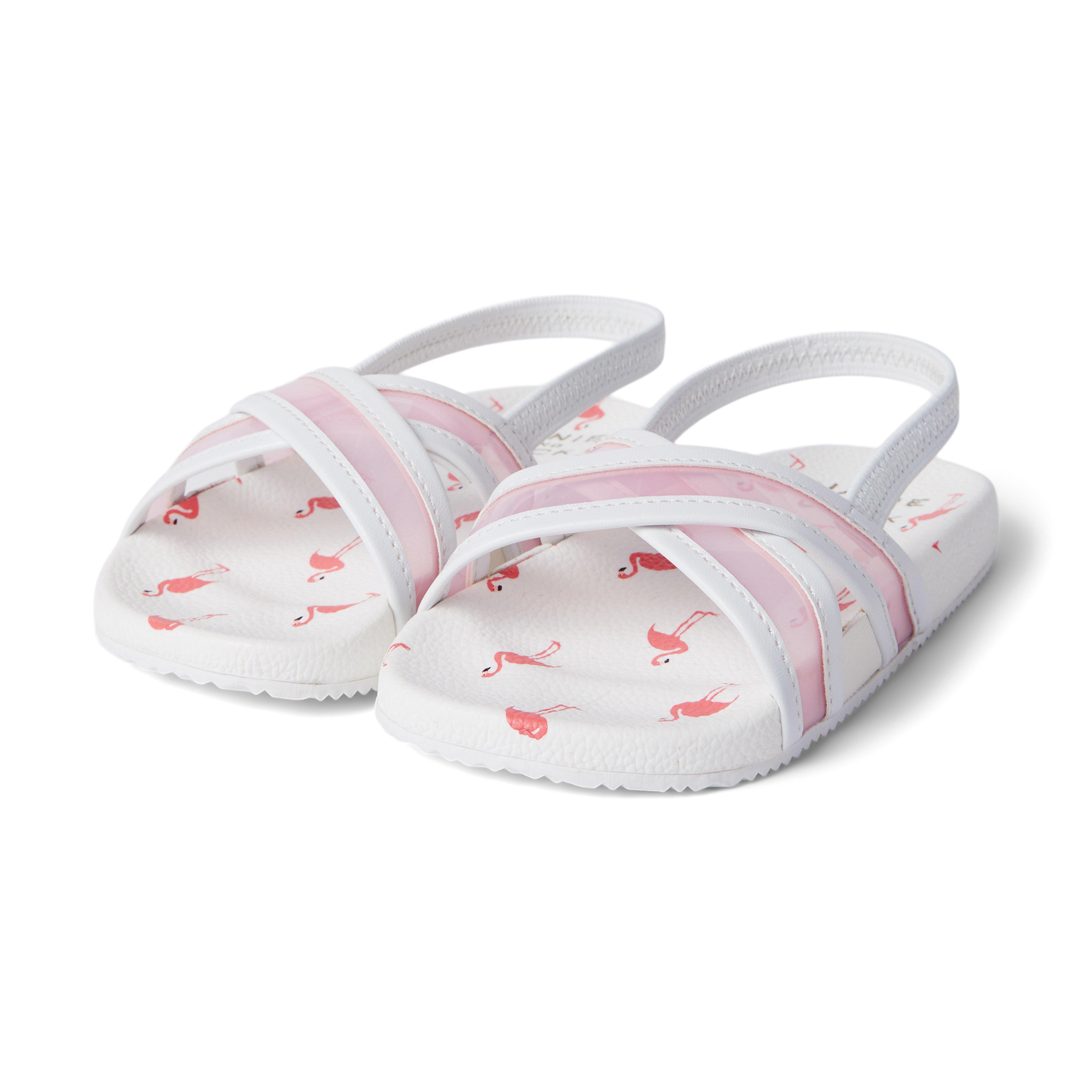 Flamingo Cross Strap Pool Slide image number 1
