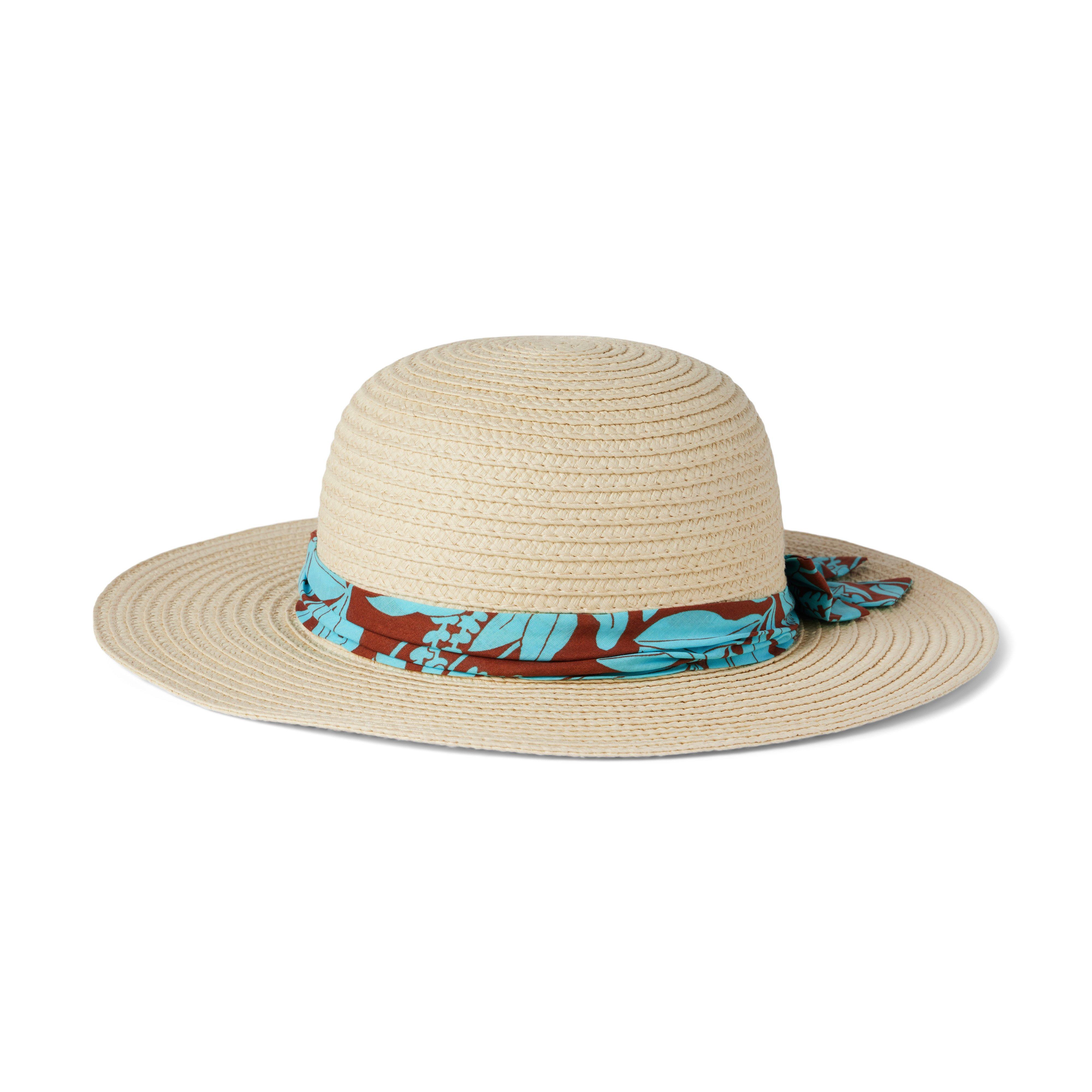 Tropical Bow Straw Sunhat image number 0