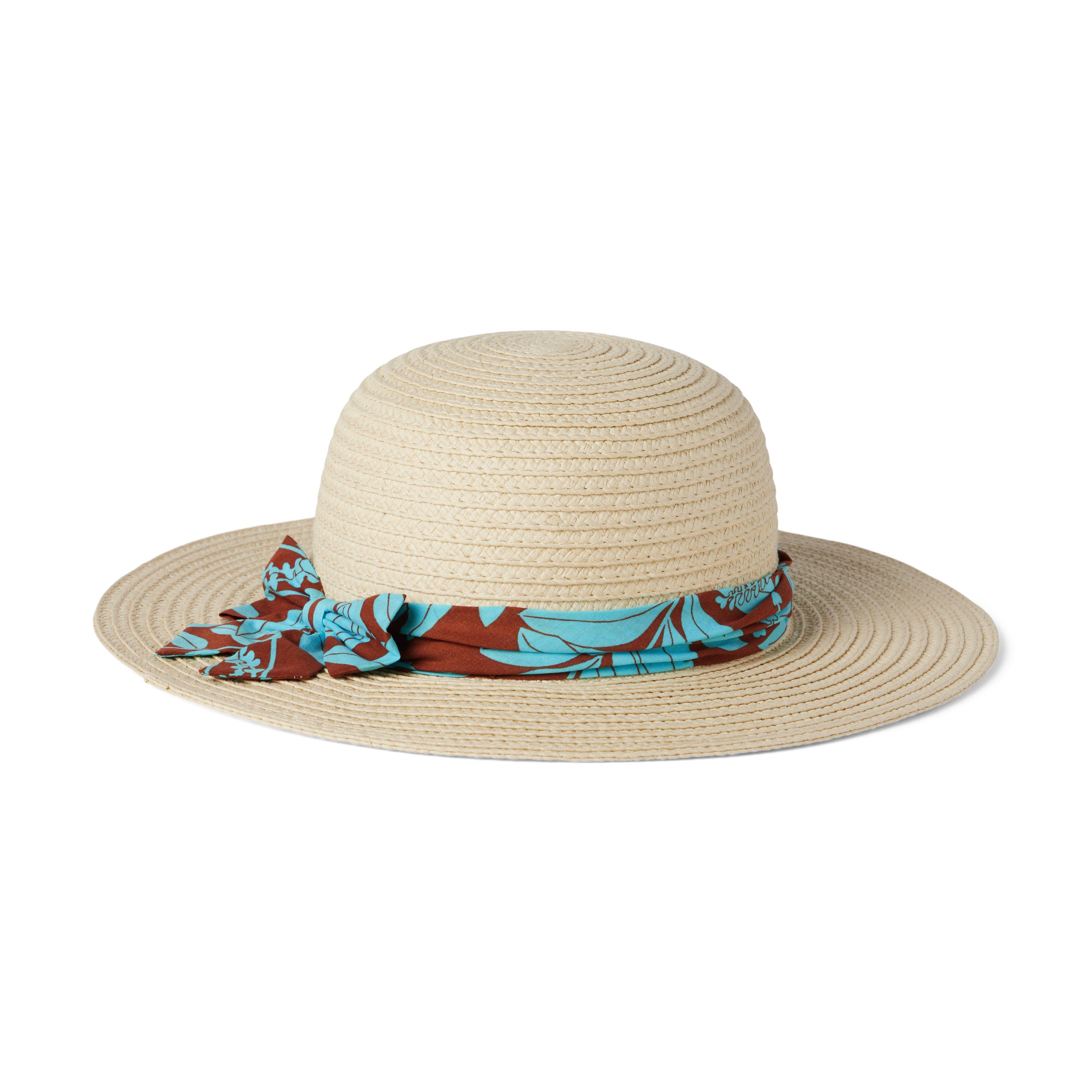 Tropical Bow Straw Sunhat image number 1