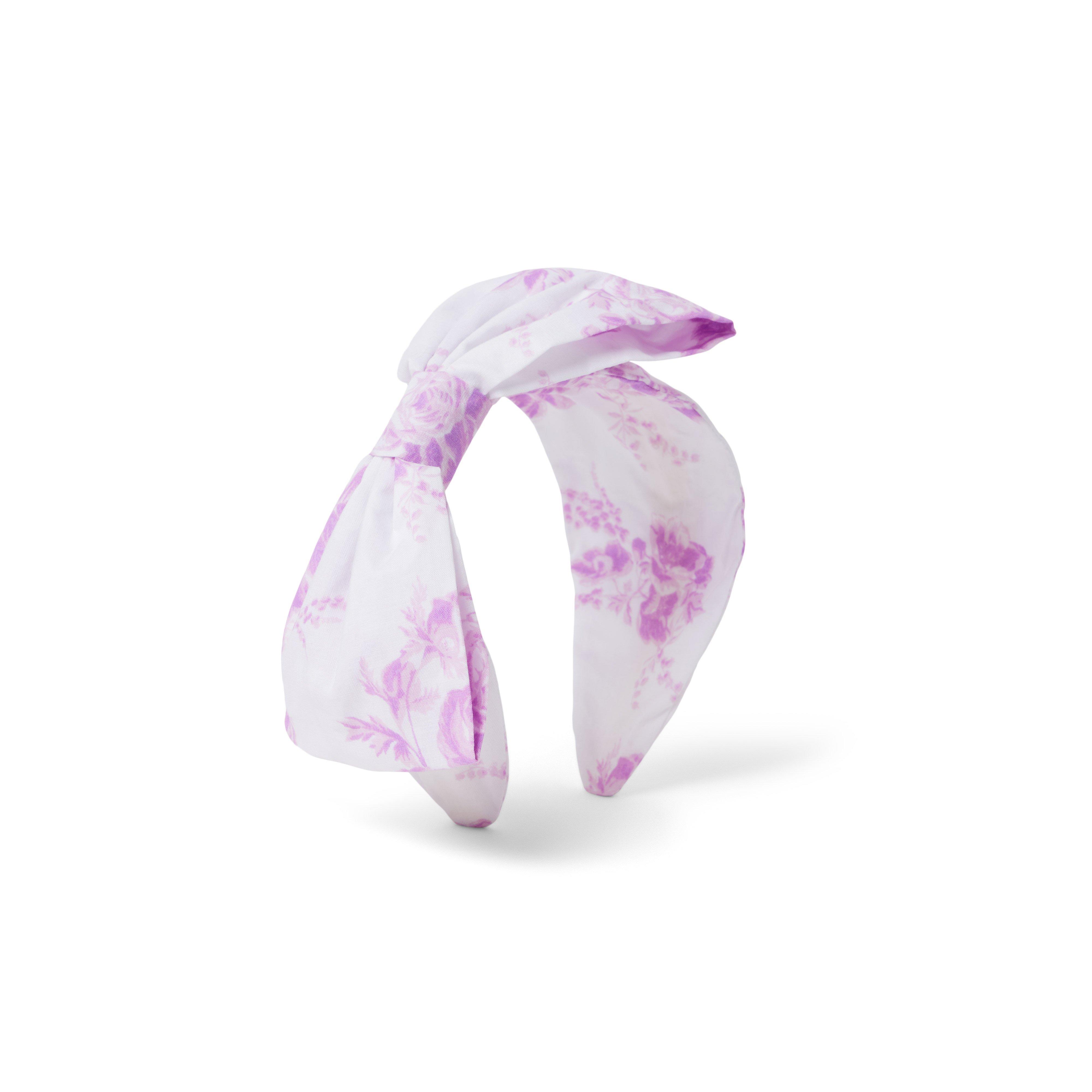 Floral Bow Headband image number 0