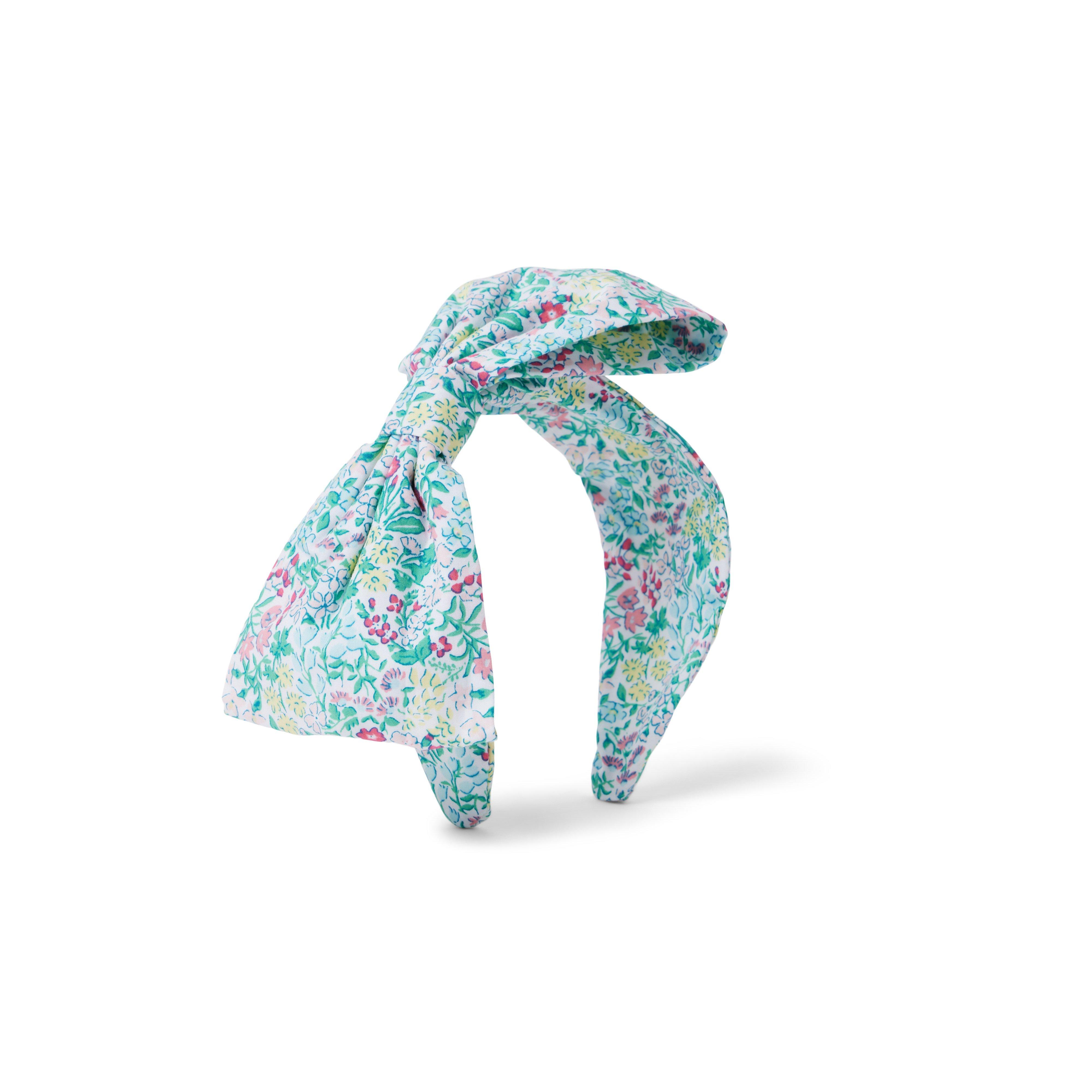 Floral Bow Headband image number 0