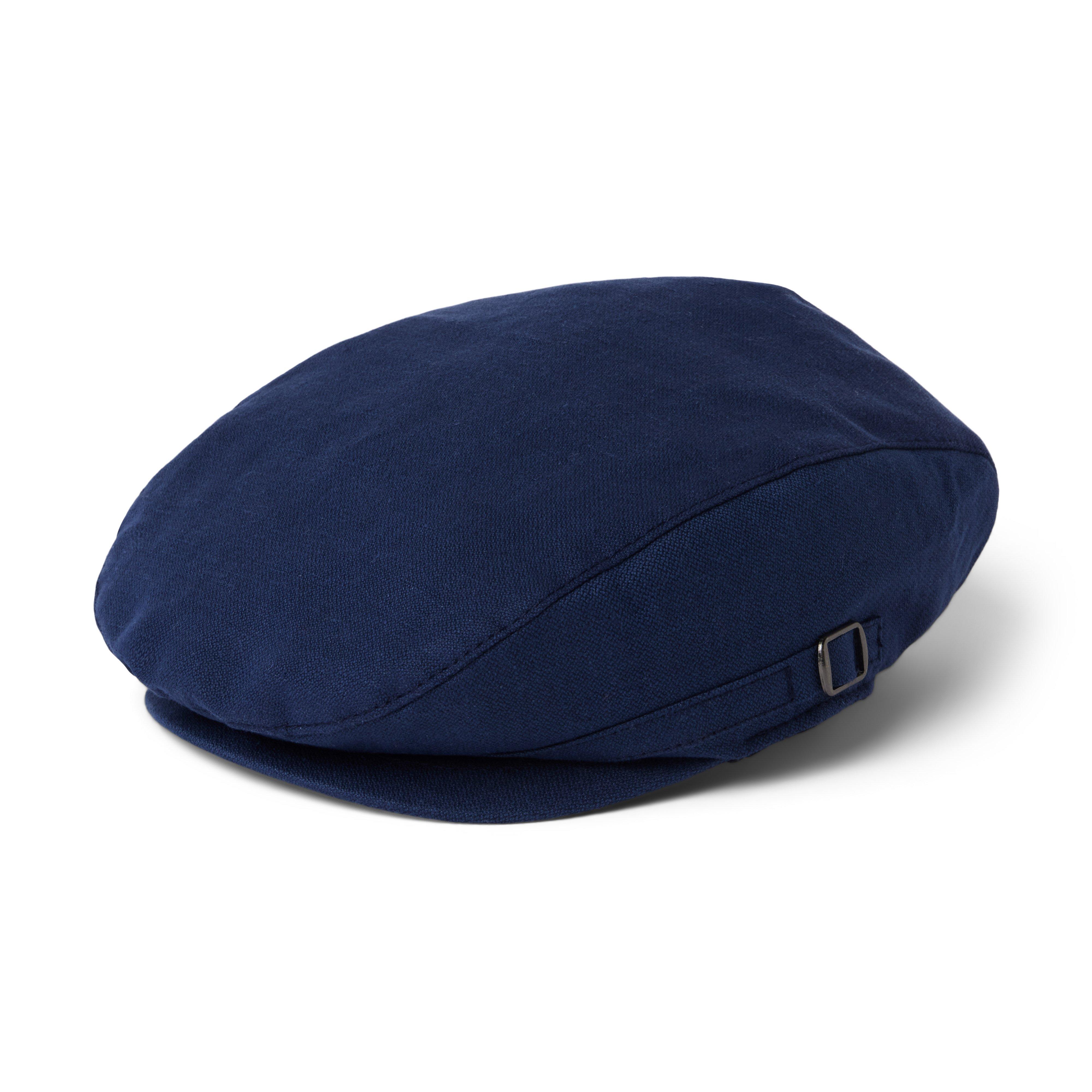 Linen Newsboy Cap