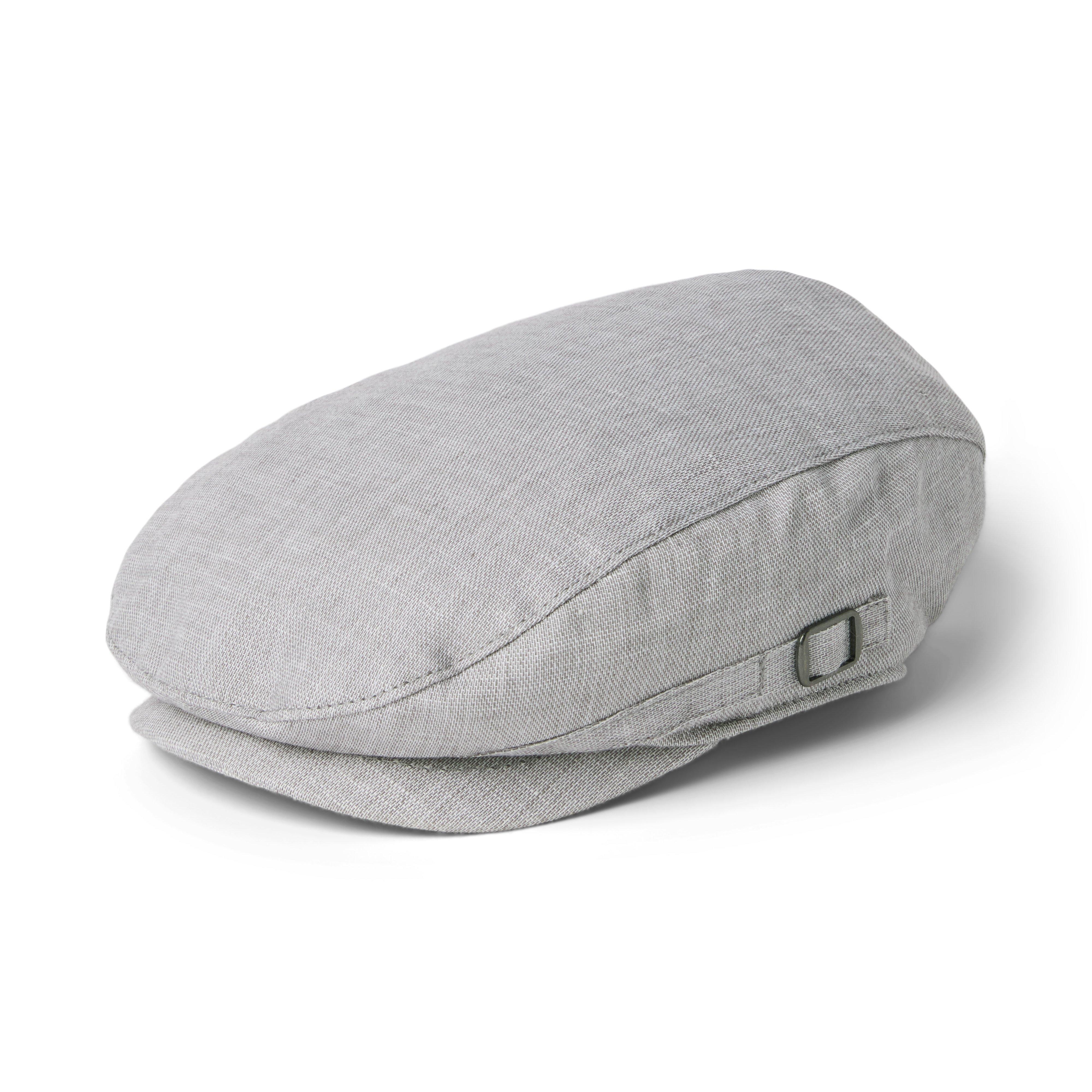 Linen Newsboy Cap image number 0