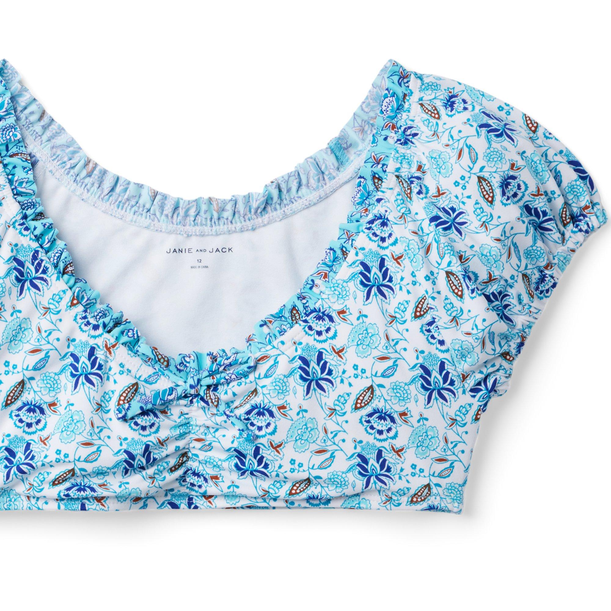 Recycled Floral Paisley 2-Piece Swimsuit image number 2
