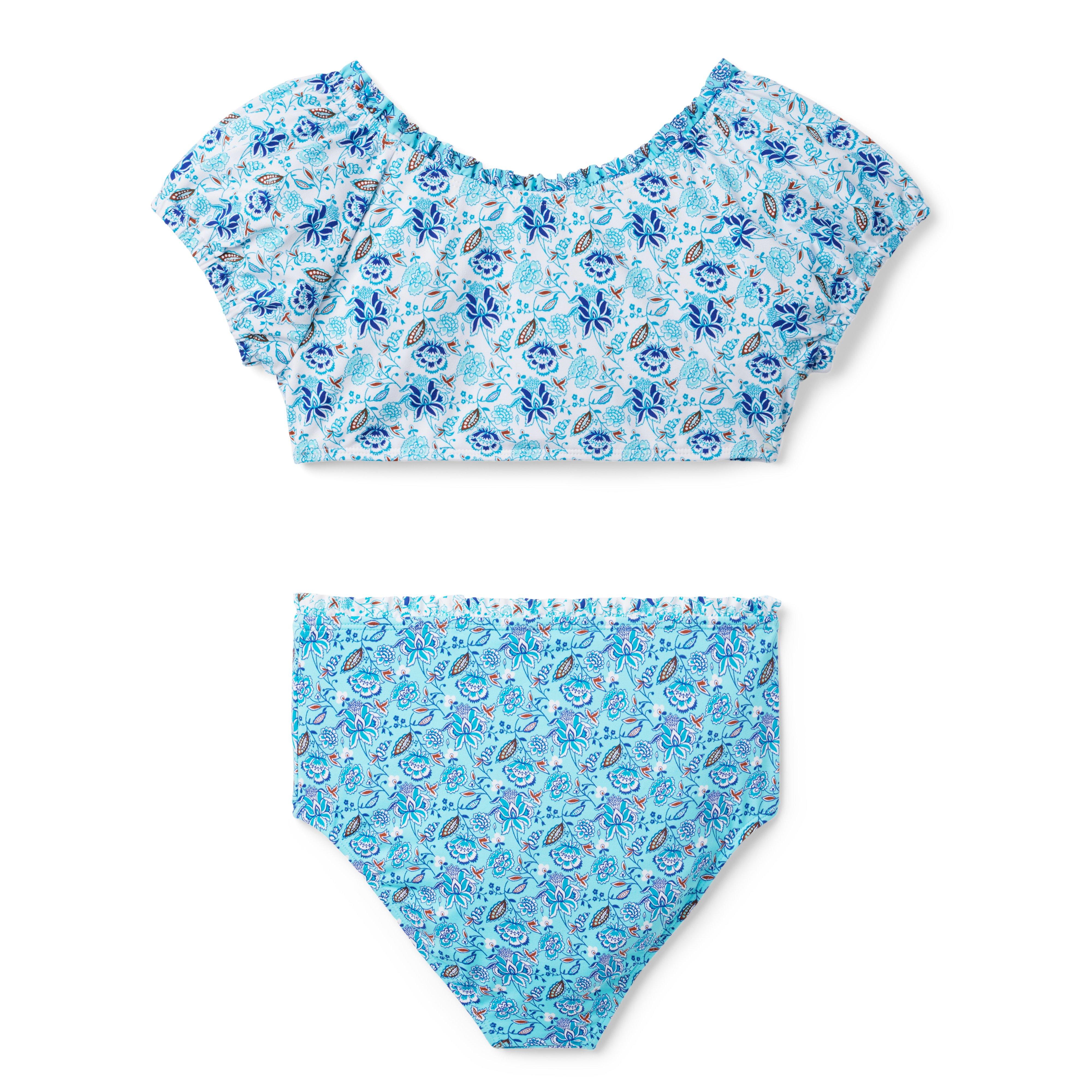 Recycled Floral Paisley 2-Piece Swimsuit image number 1