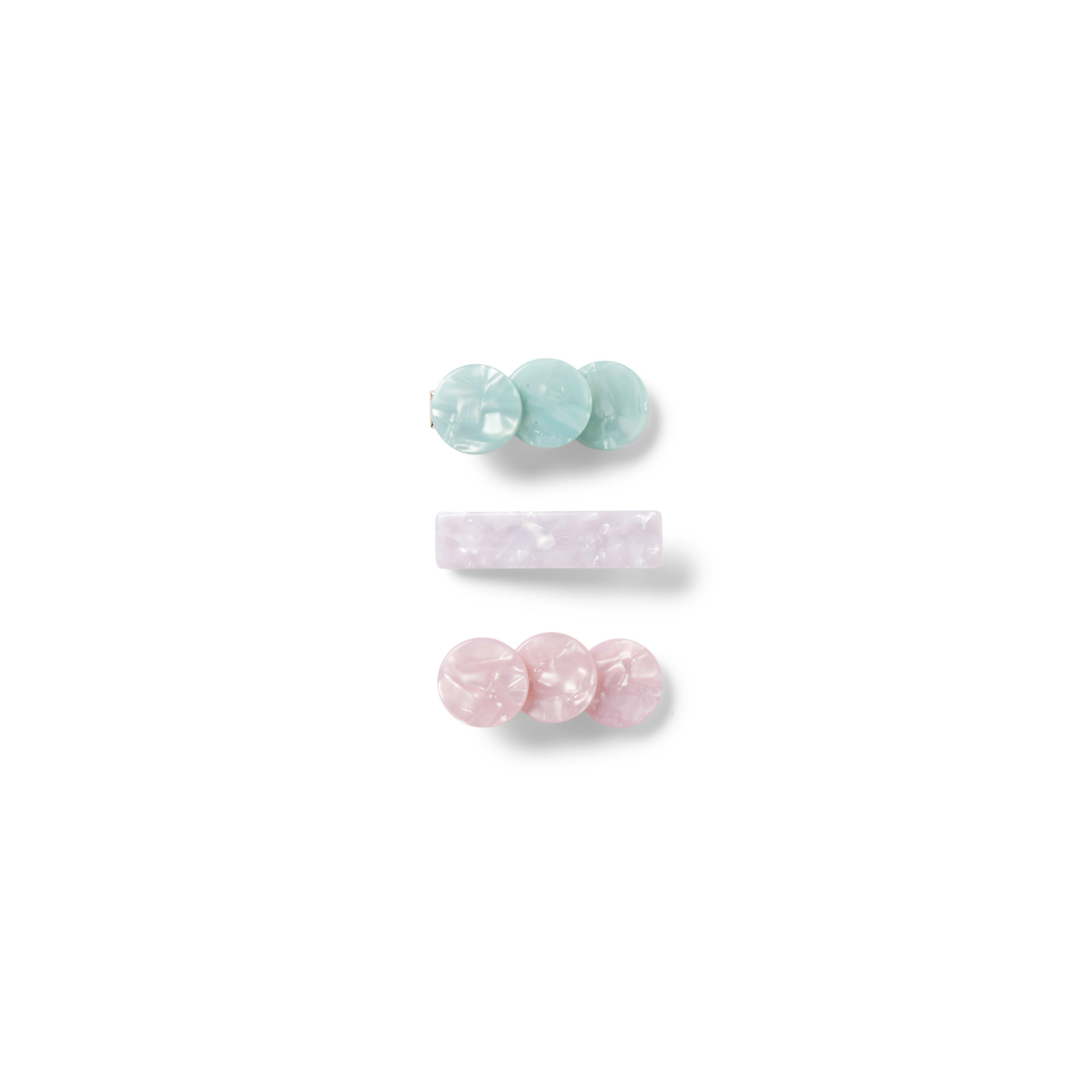 Pastel Barrette Set