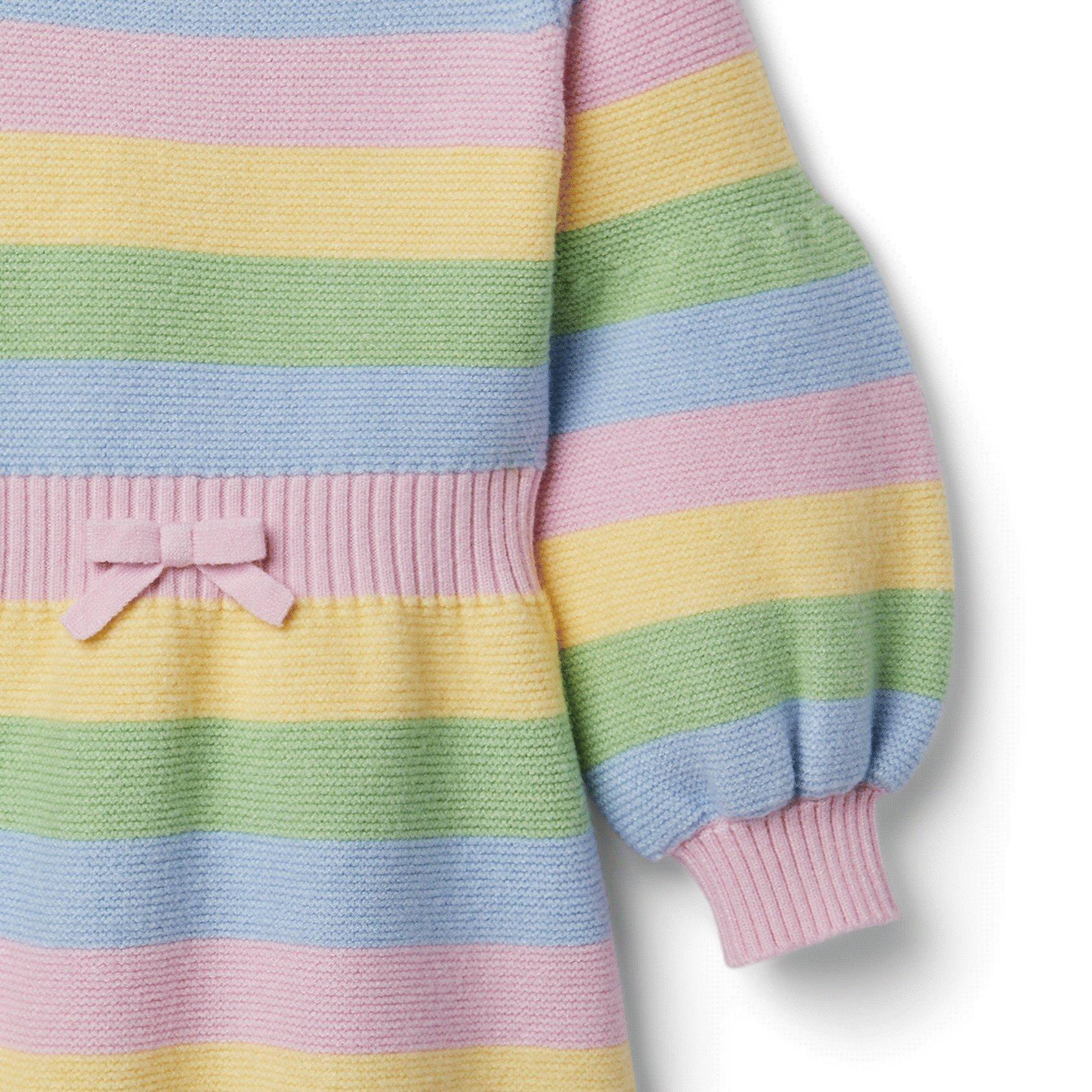 Pastel Striped Sweater Dress image number 2