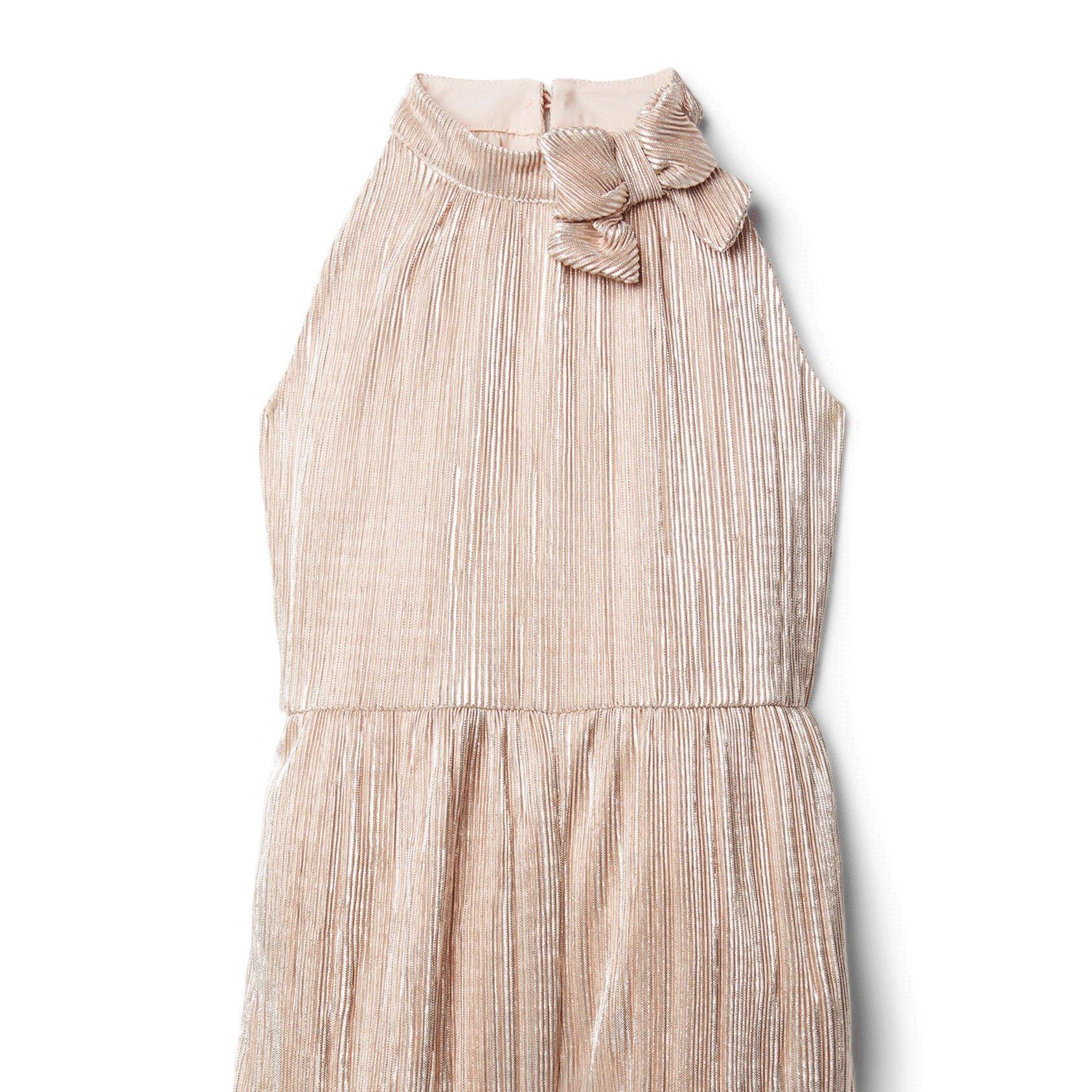 Metallic Plisse Jumpsuit image number 2