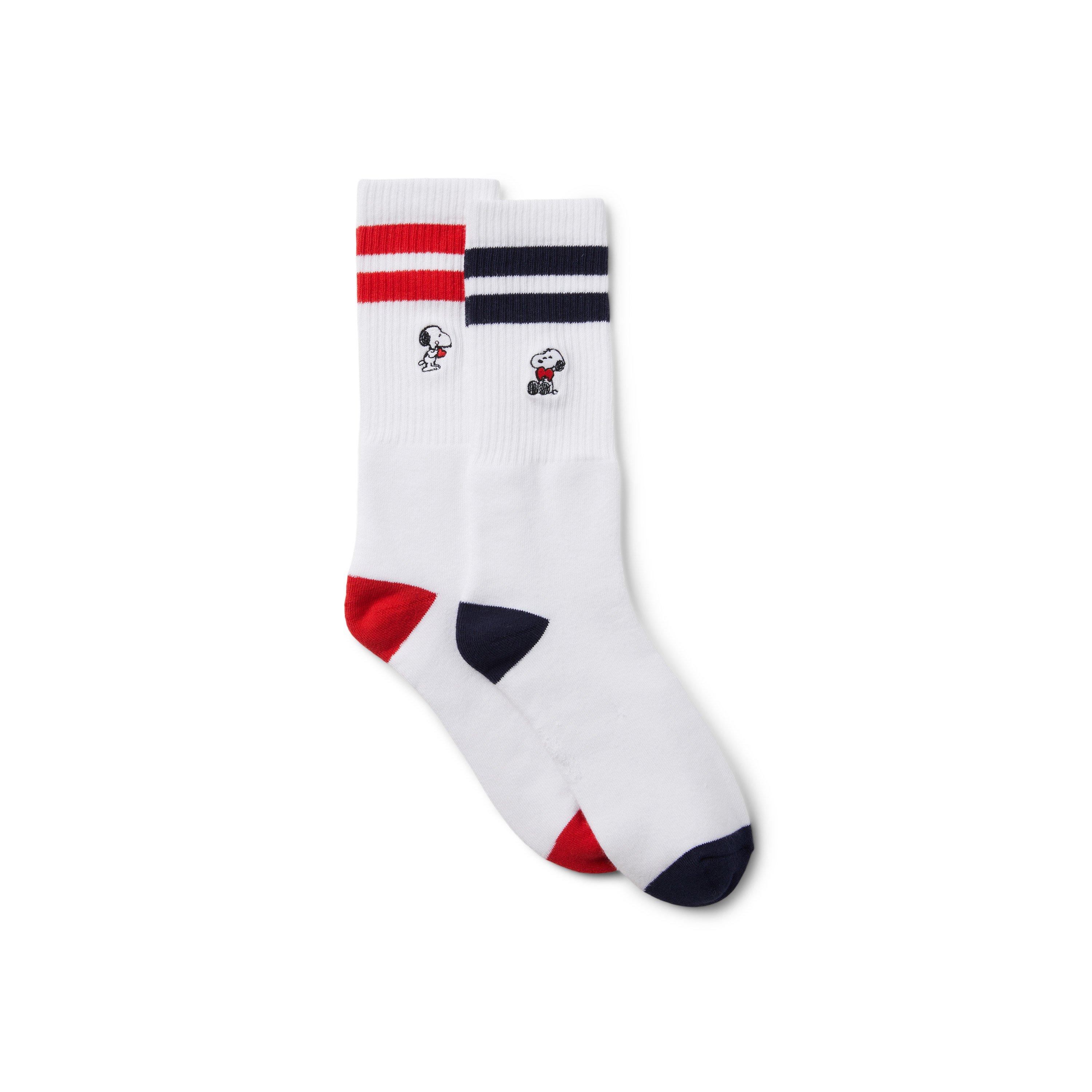 PEANUTS™ Adult Snoopy Crew Sock 2-Pack image number 0