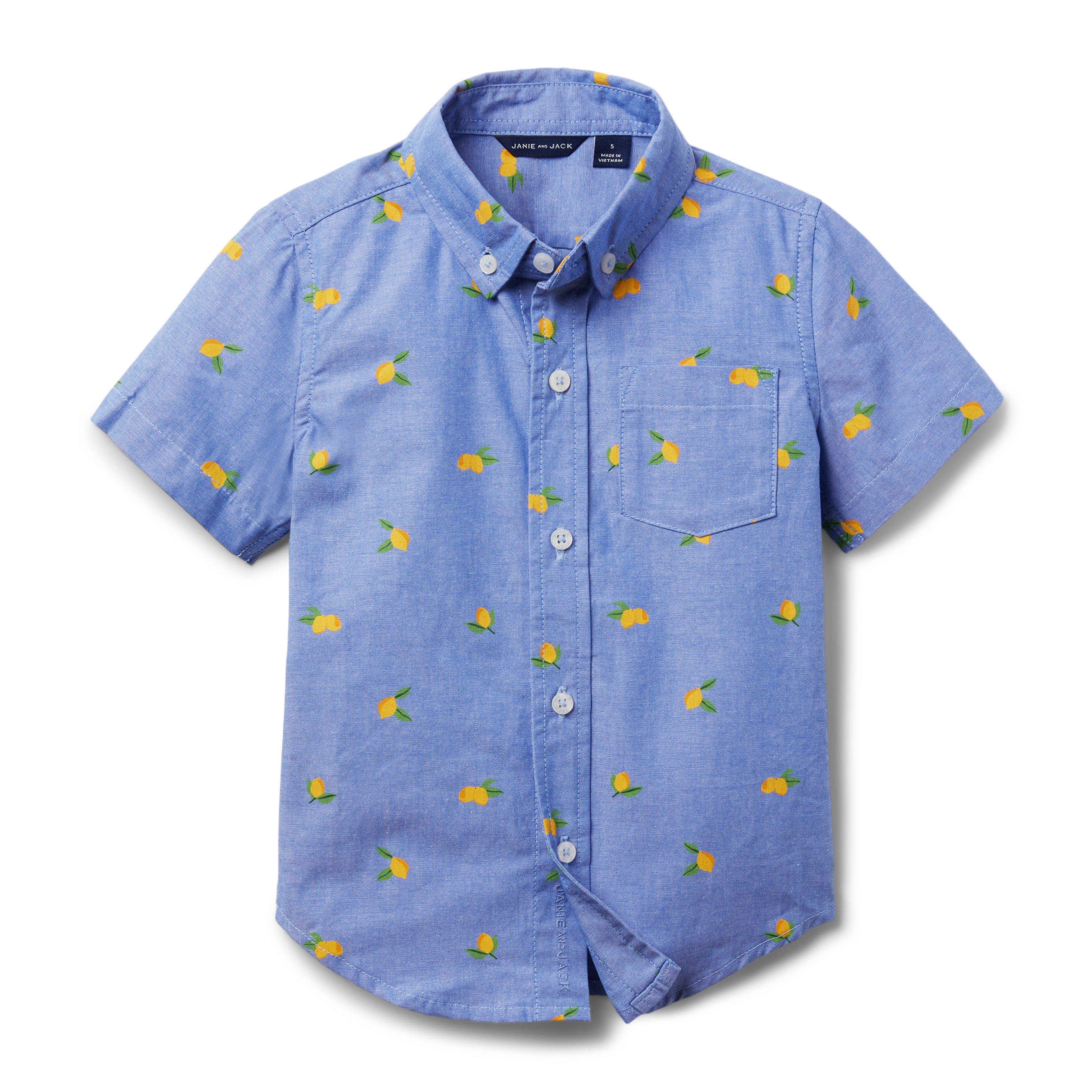 Lemon Oxford Shirt image number 0