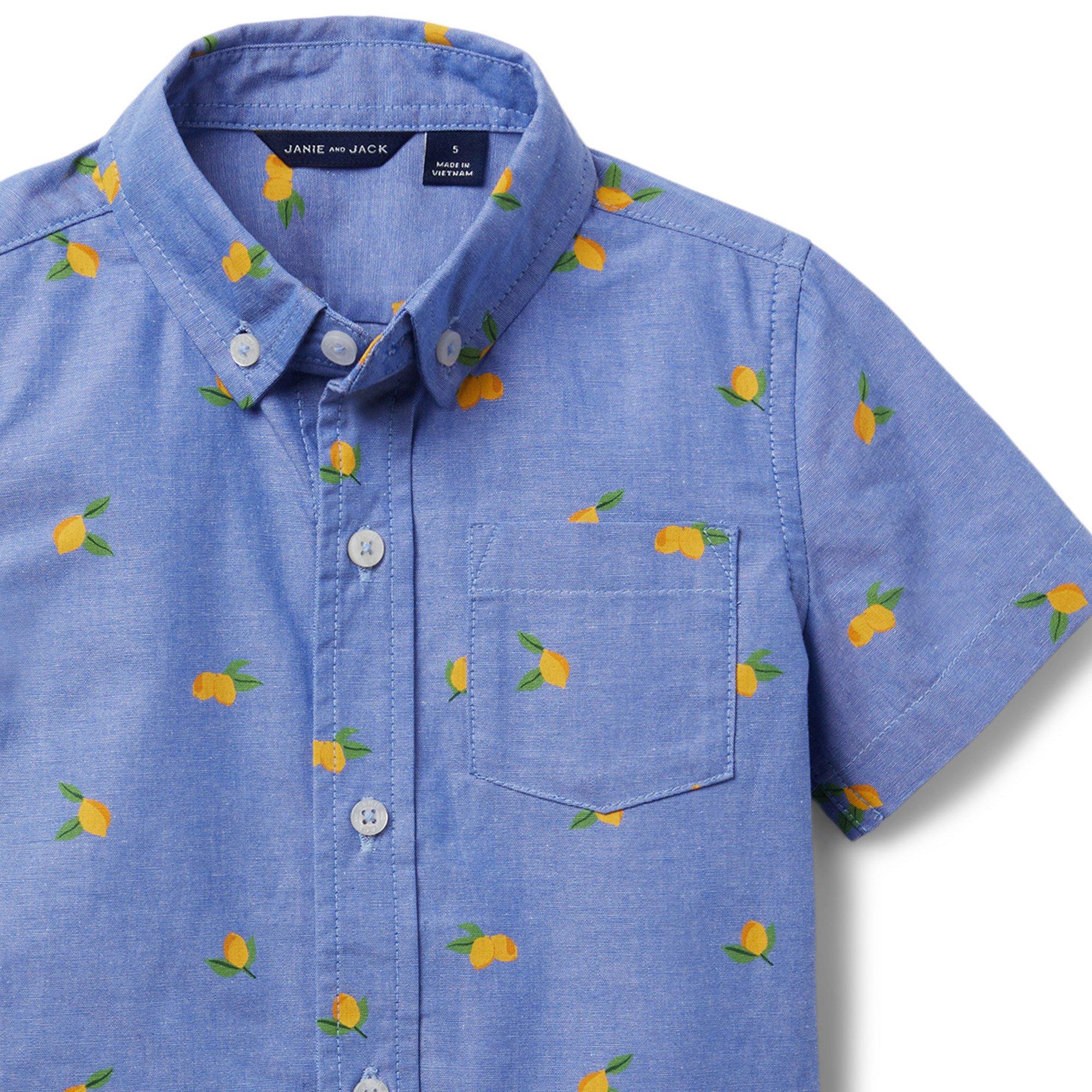 Lemon Oxford Shirt image number 2