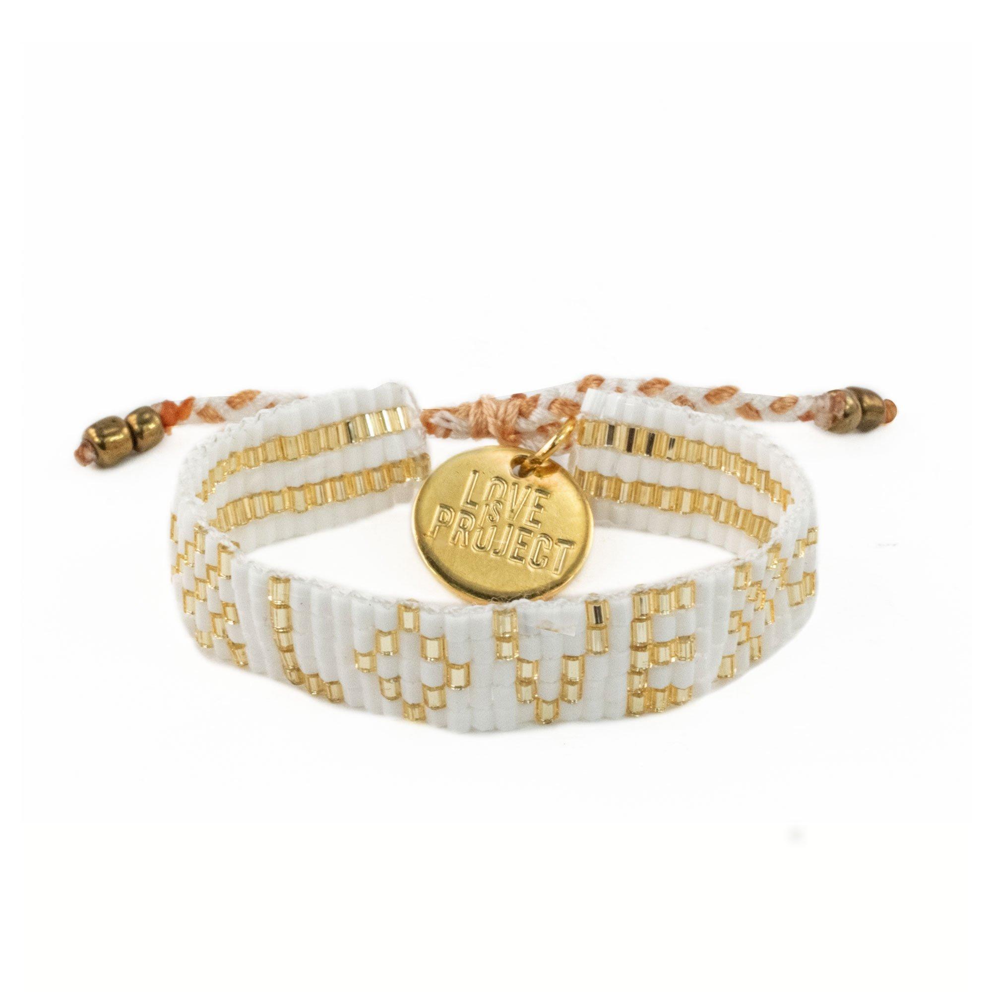 Love Is Project Seed Bead Bracelet image number 0