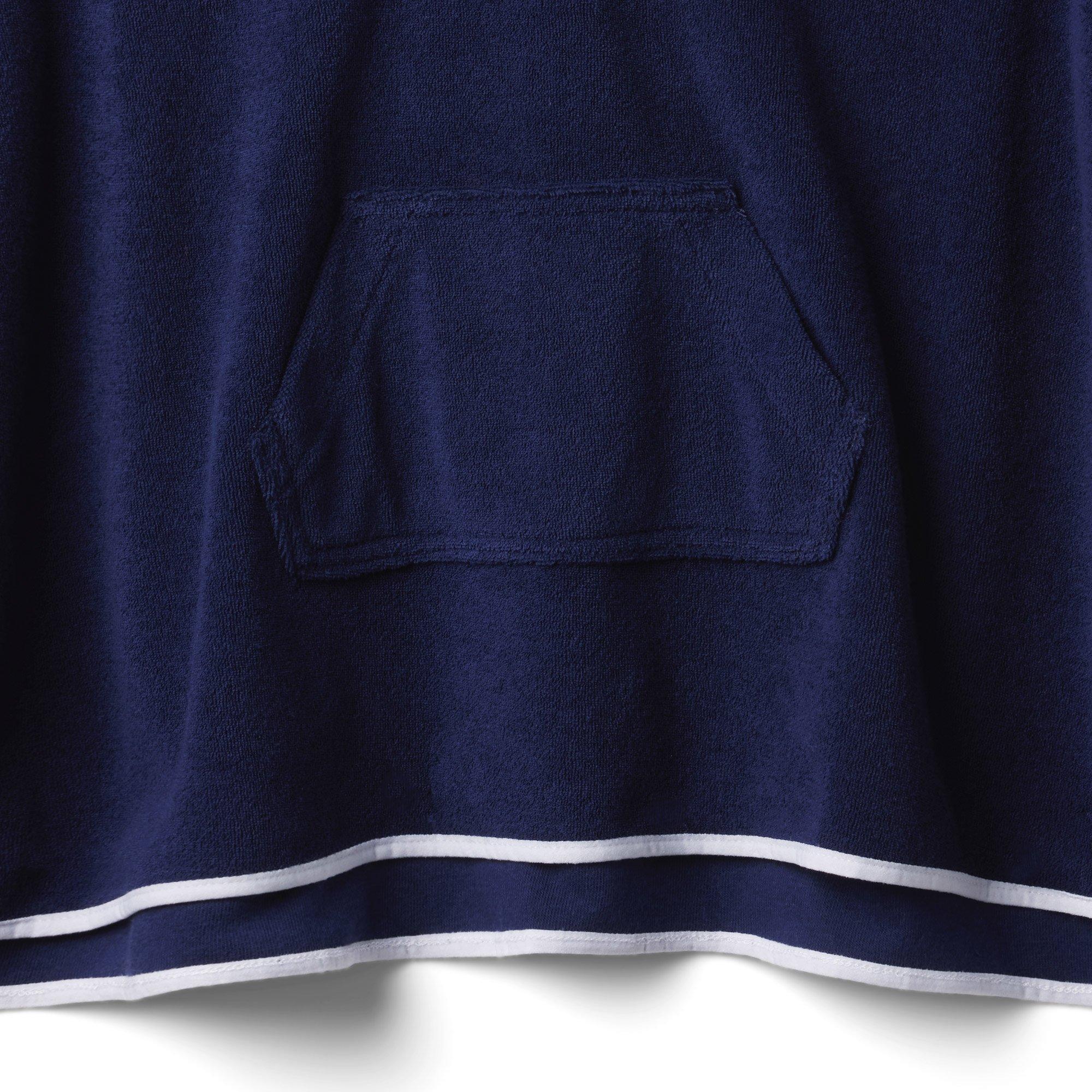 Kaavia James Hooded Terry Poncho Cover-Up image number 2