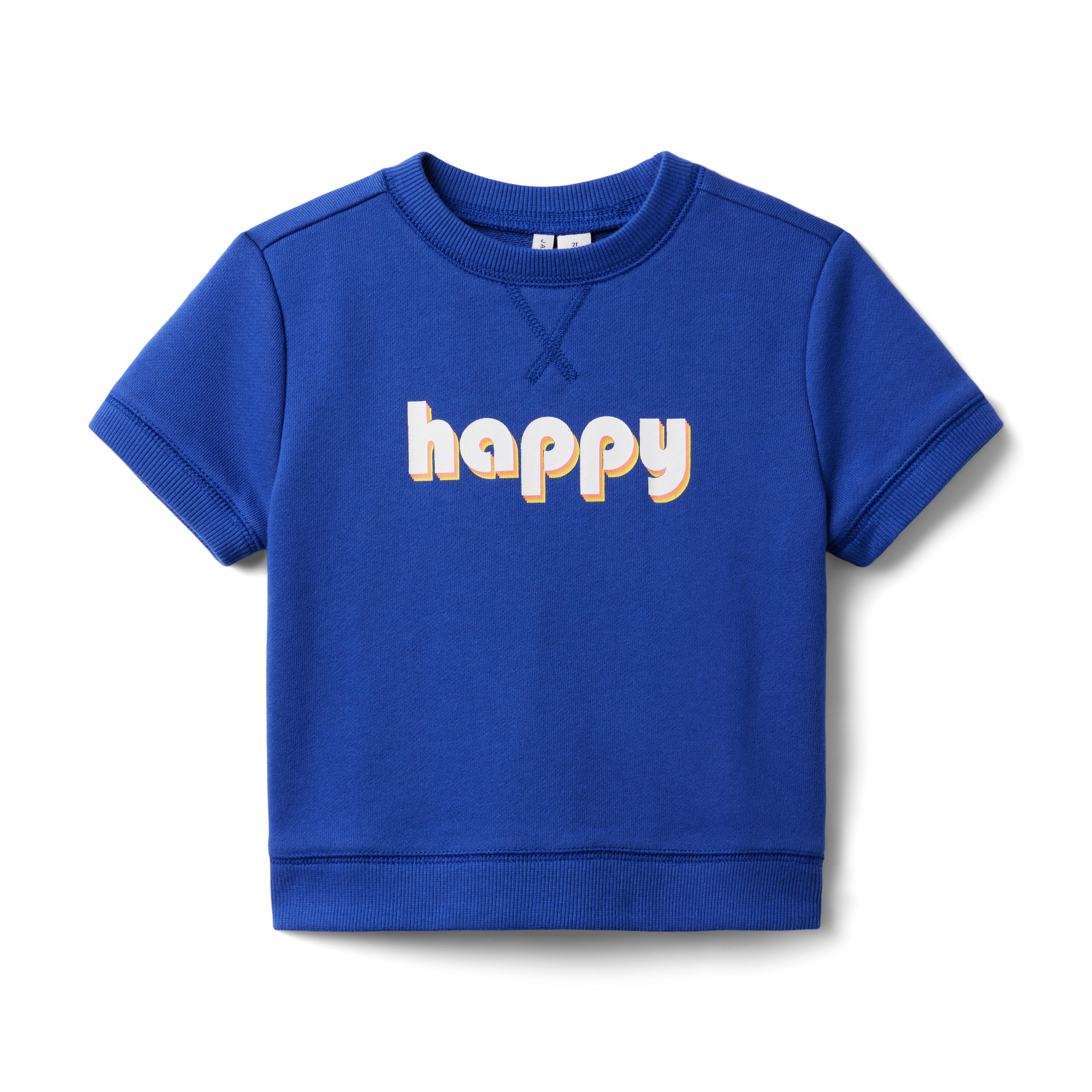 Kaavia James Happy Short Sleeve Sweatshirt image number 0