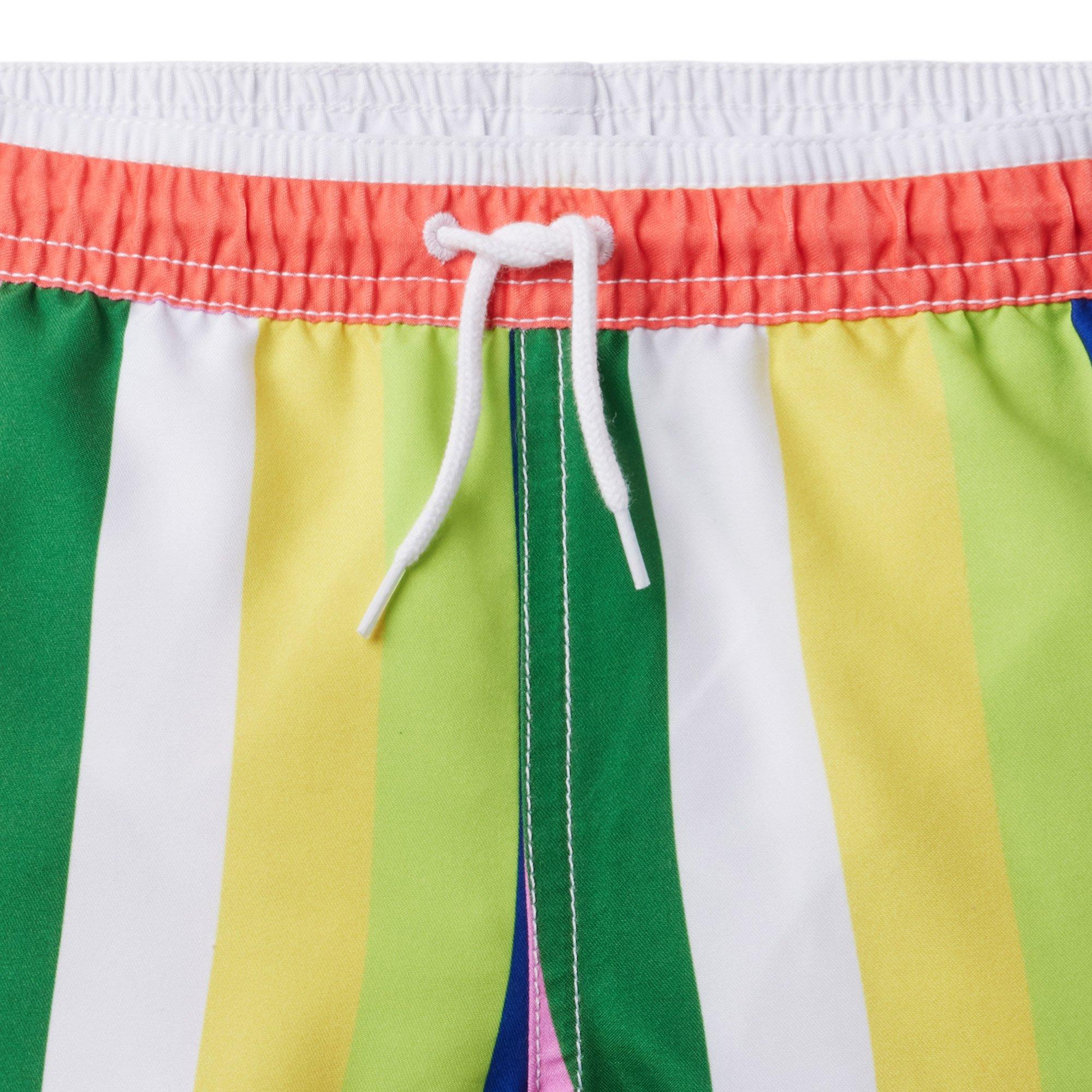 Kaavia James Rainbow Striped Swim Trunk image number 3
