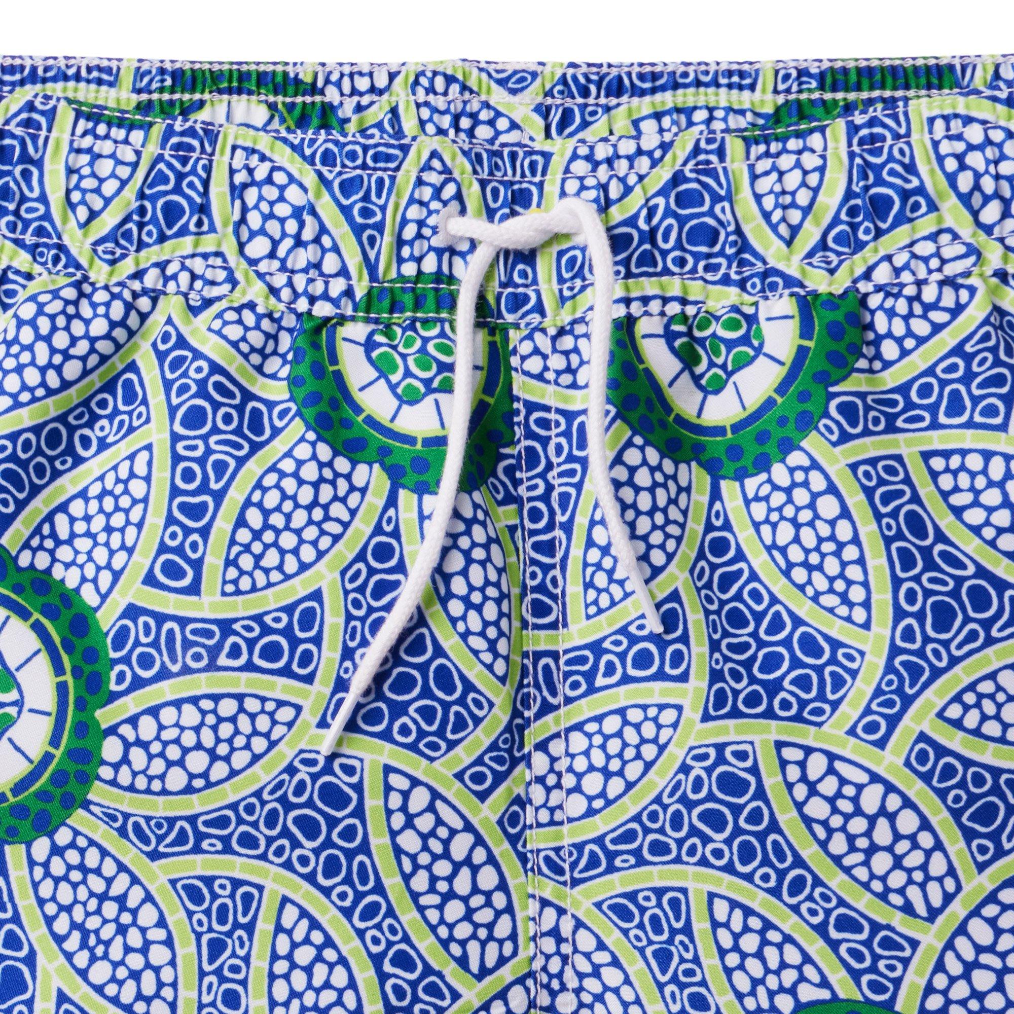 Kaavia James Floral Block Print Swim Trunk image number 2