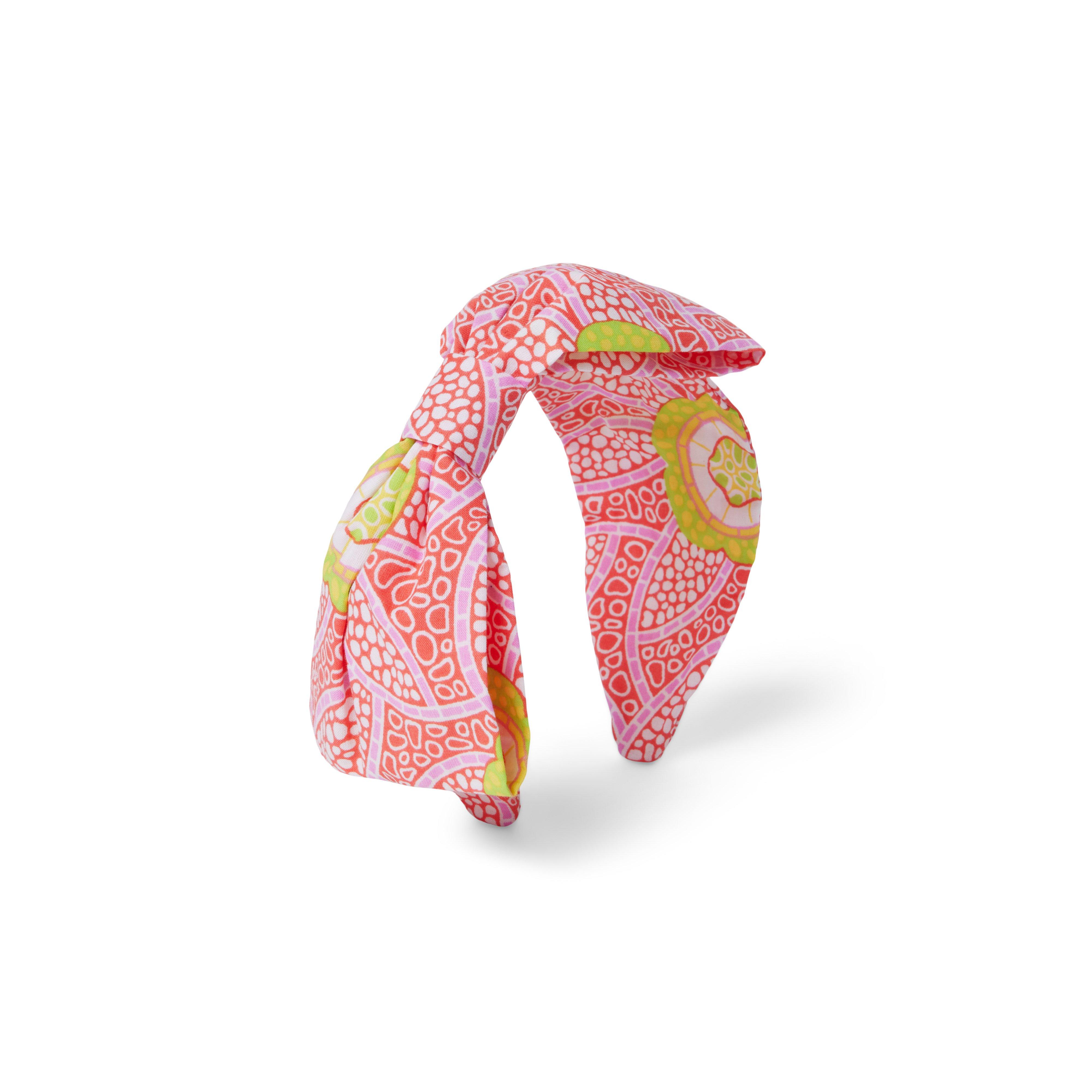 Kaavia James Floral Block Print Bow Headband image number 0