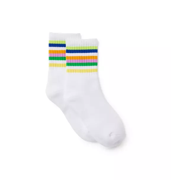 Kaavia James Rainbow Stripe Sock