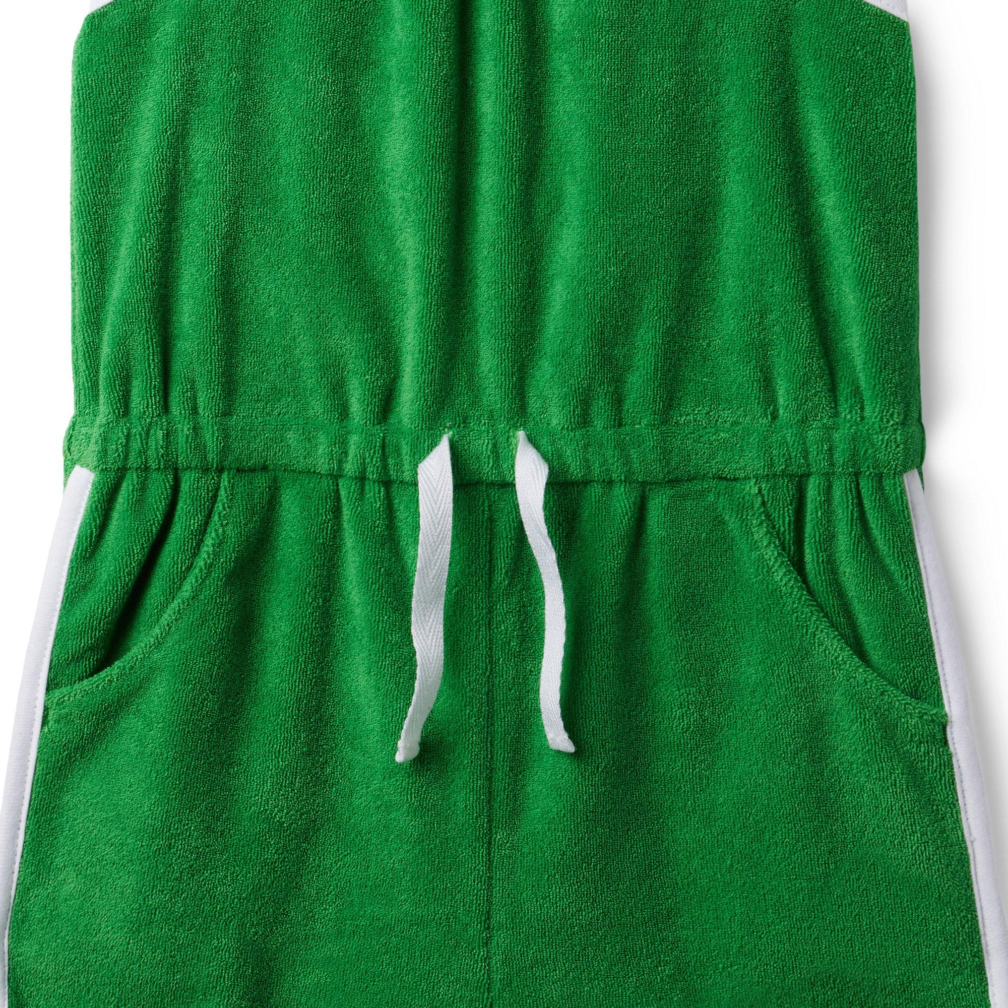 Kaavia James Halter Terry Romper image number 3