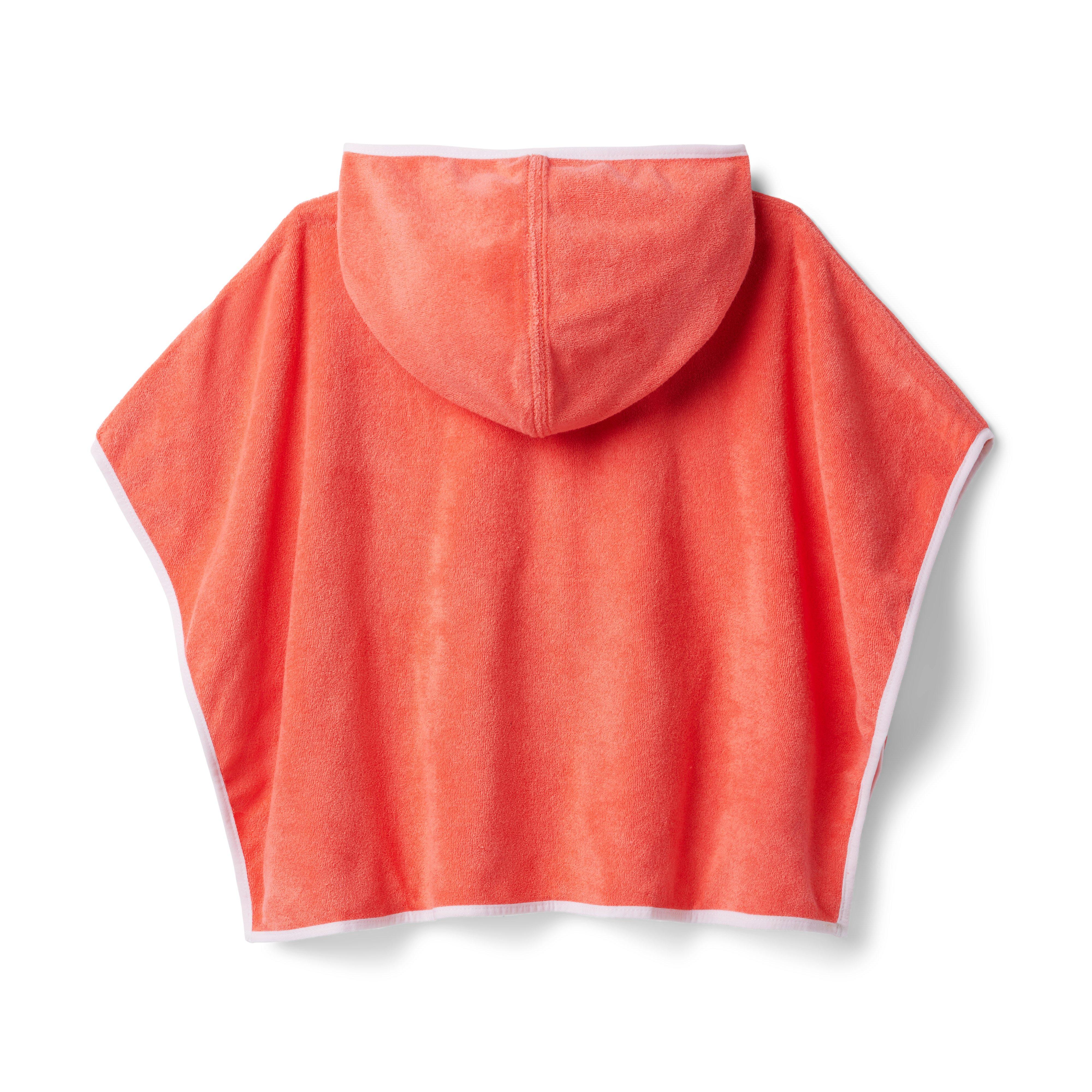 Kaavia James Hooded Terry Poncho Cover-Up image number 2