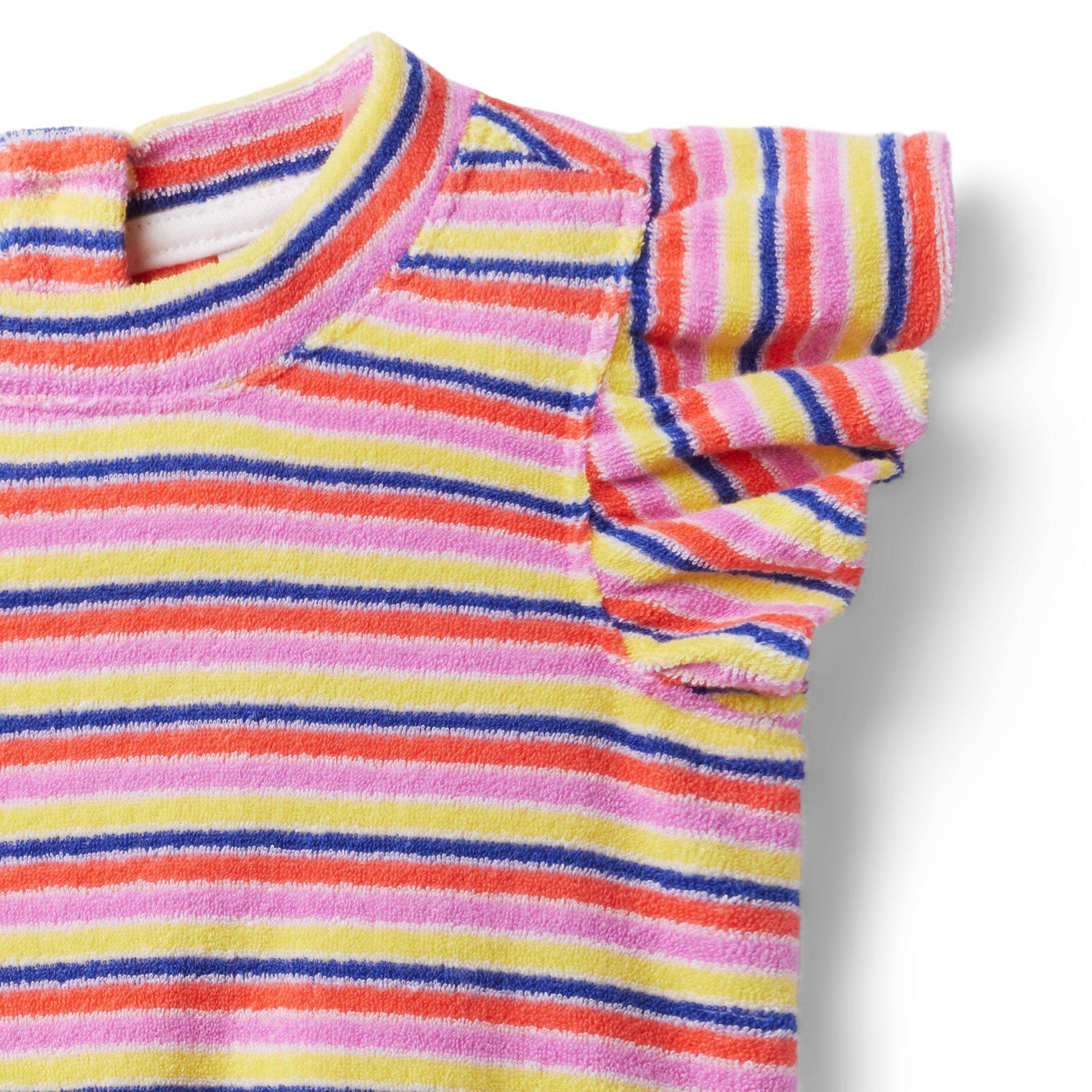 Kaavia James Striped Terry Top image number 1