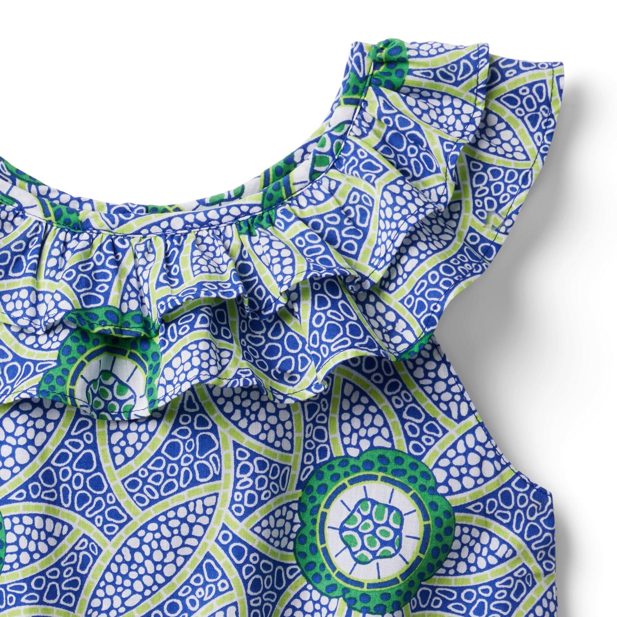 Kaavia James Floral Block Print Top image number 4