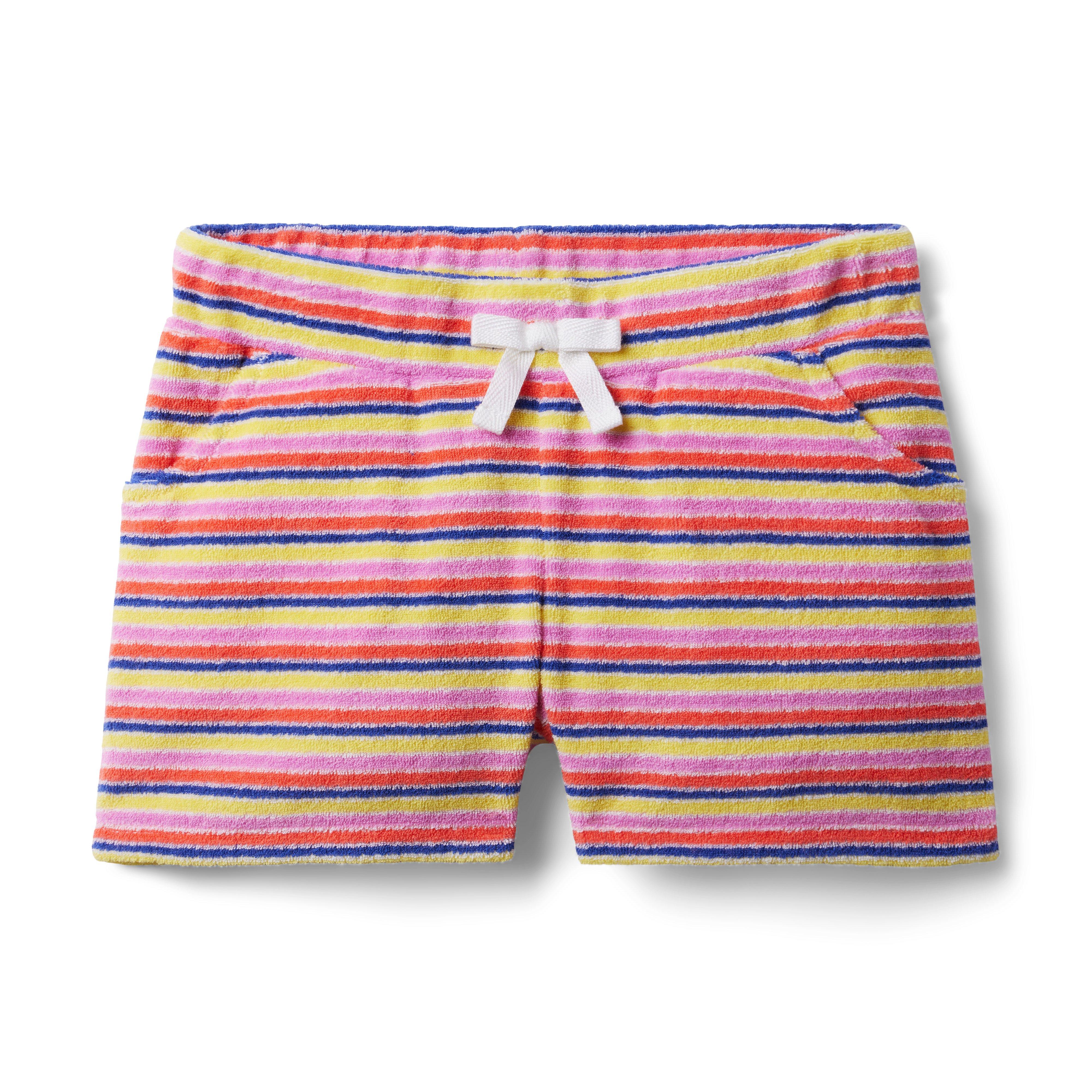 Kaavia James Striped Terry Short image number 0
