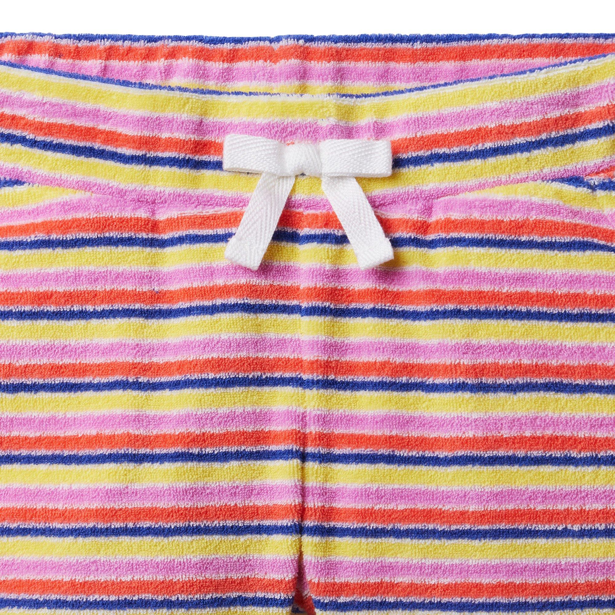 Kaavia James Striped Terry Short image number 2