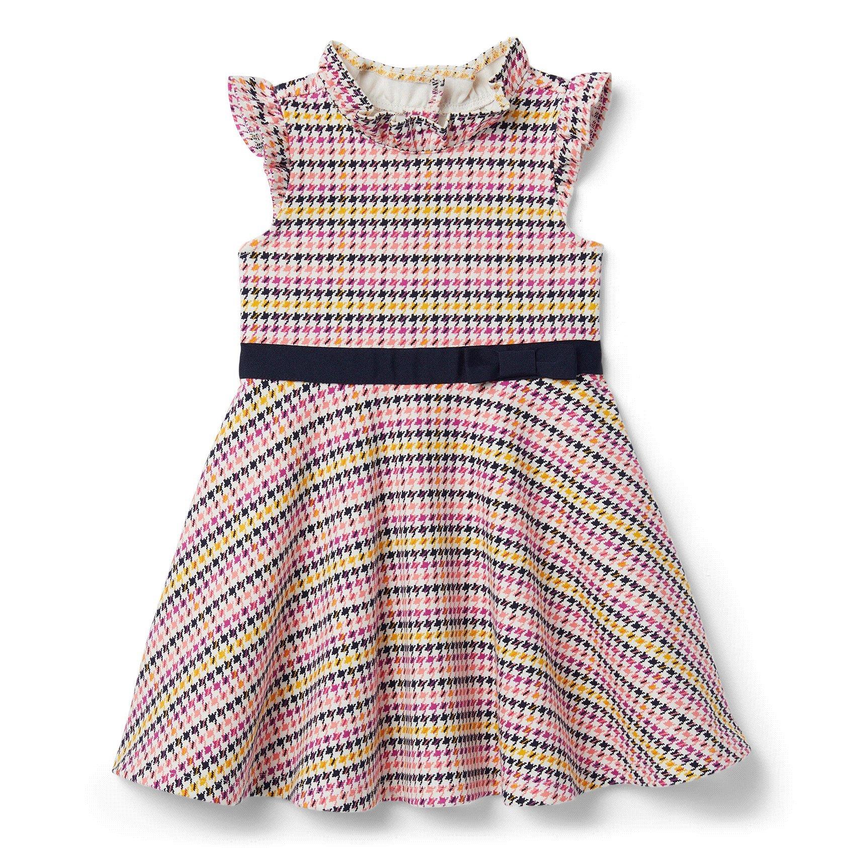 Plaid Ponte Dress image number 0