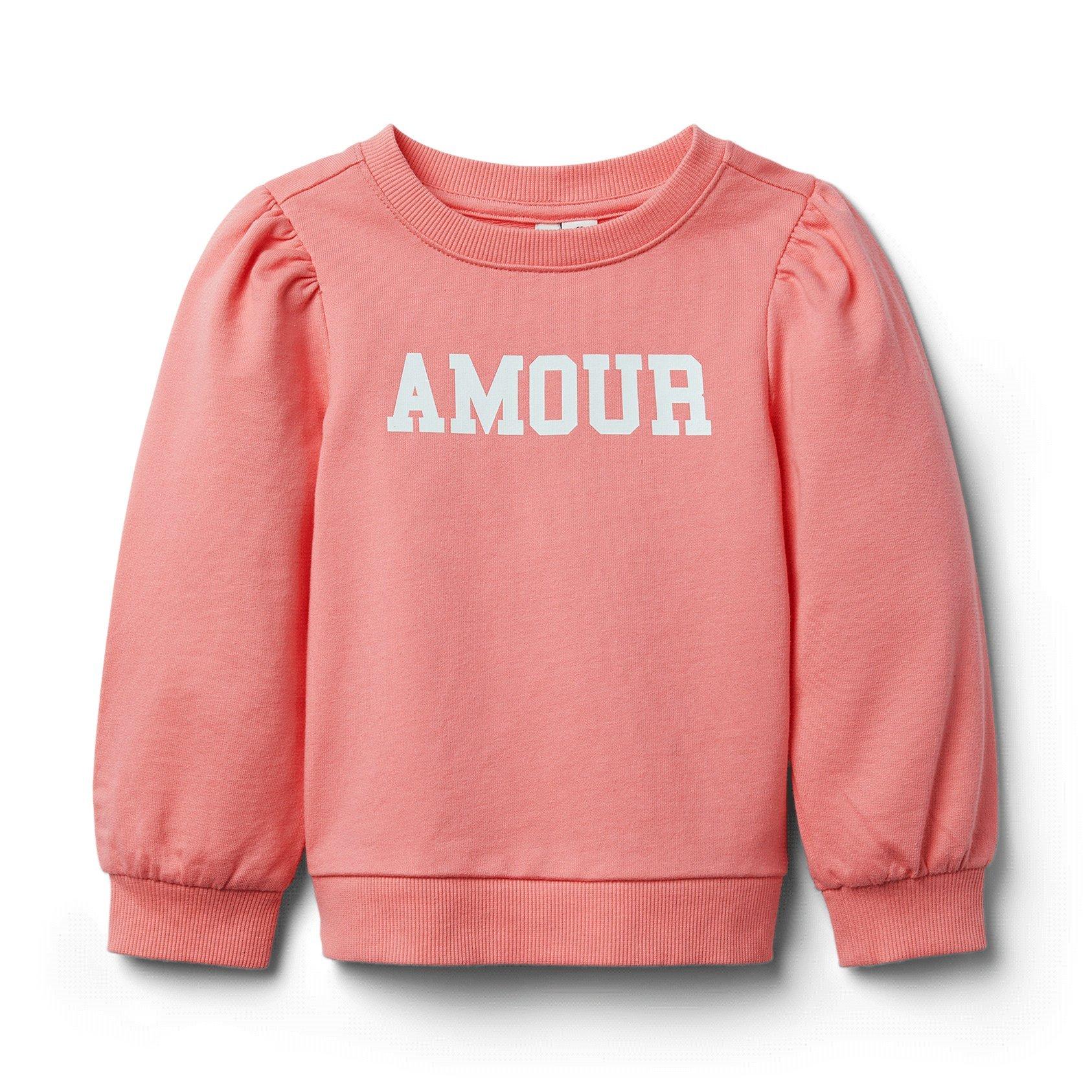 Amour Puff Sleeve Sweatshirt image number 0