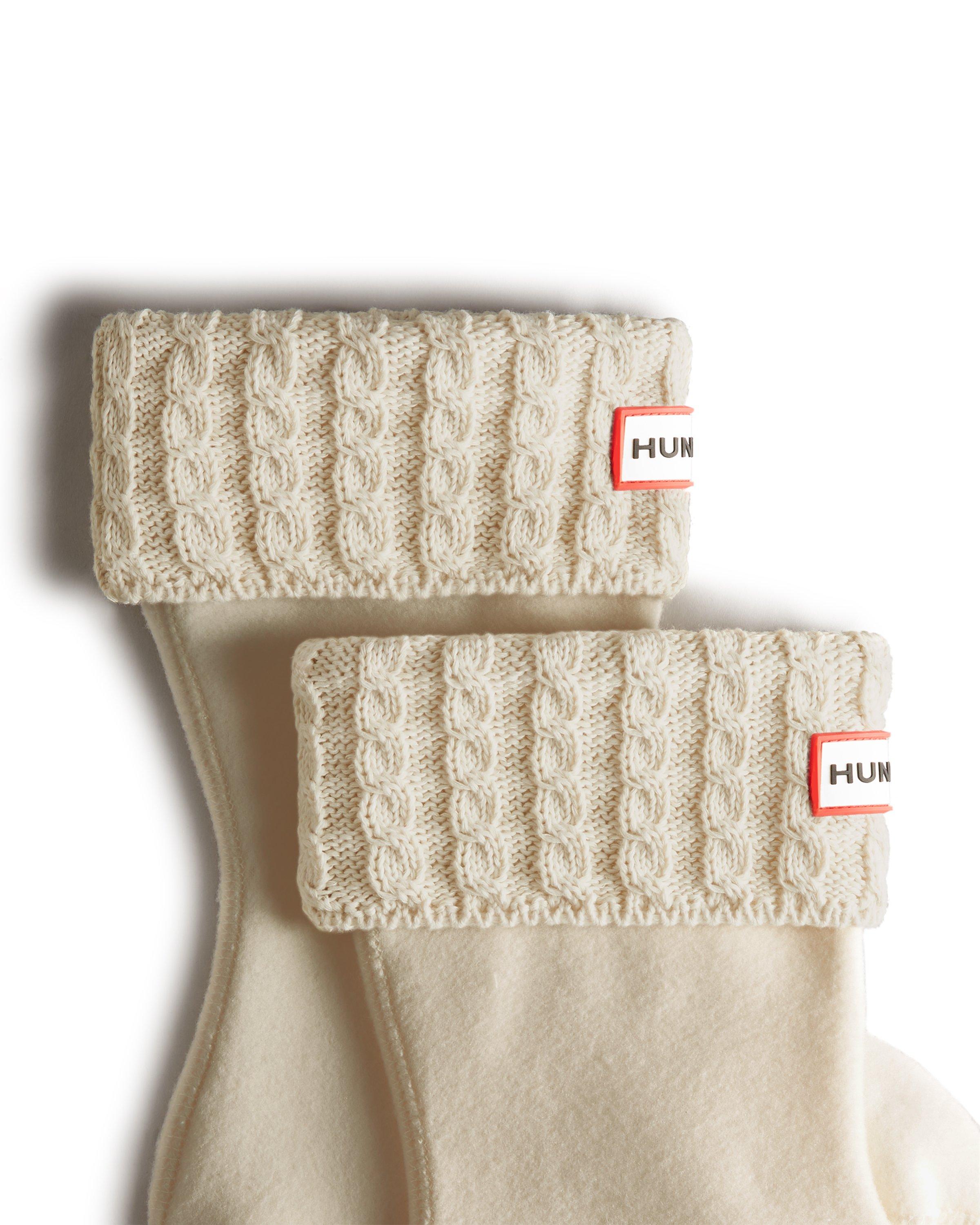 Hunter Original Kids Cable Boot Sock image number 2