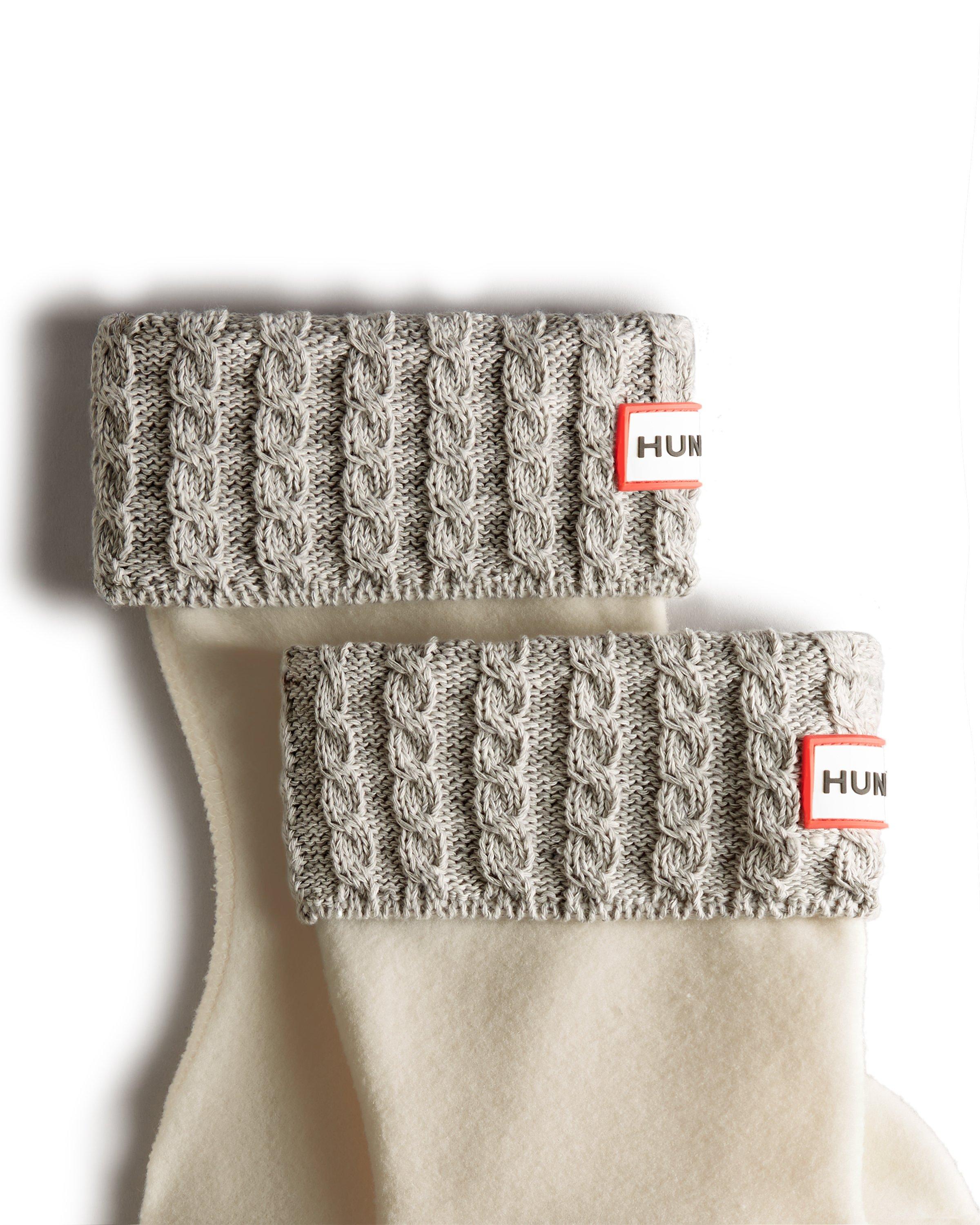 Hunter Original Kids Cable Boot Sock image number 2