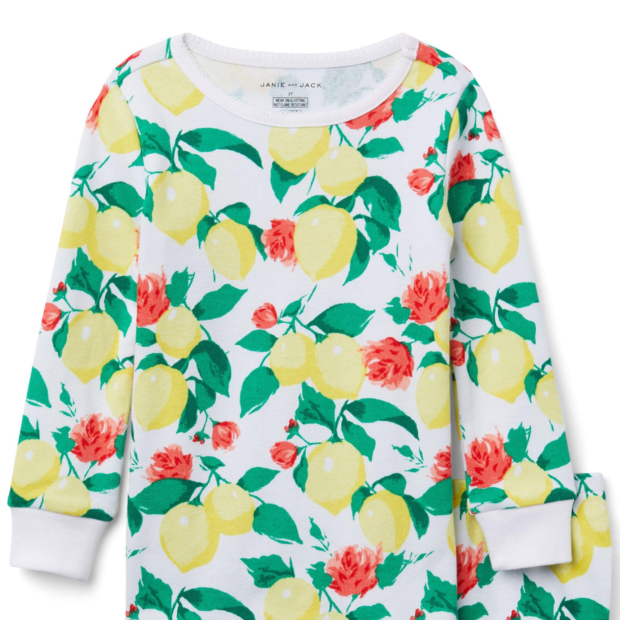 Lemon Pajama Set image number 2