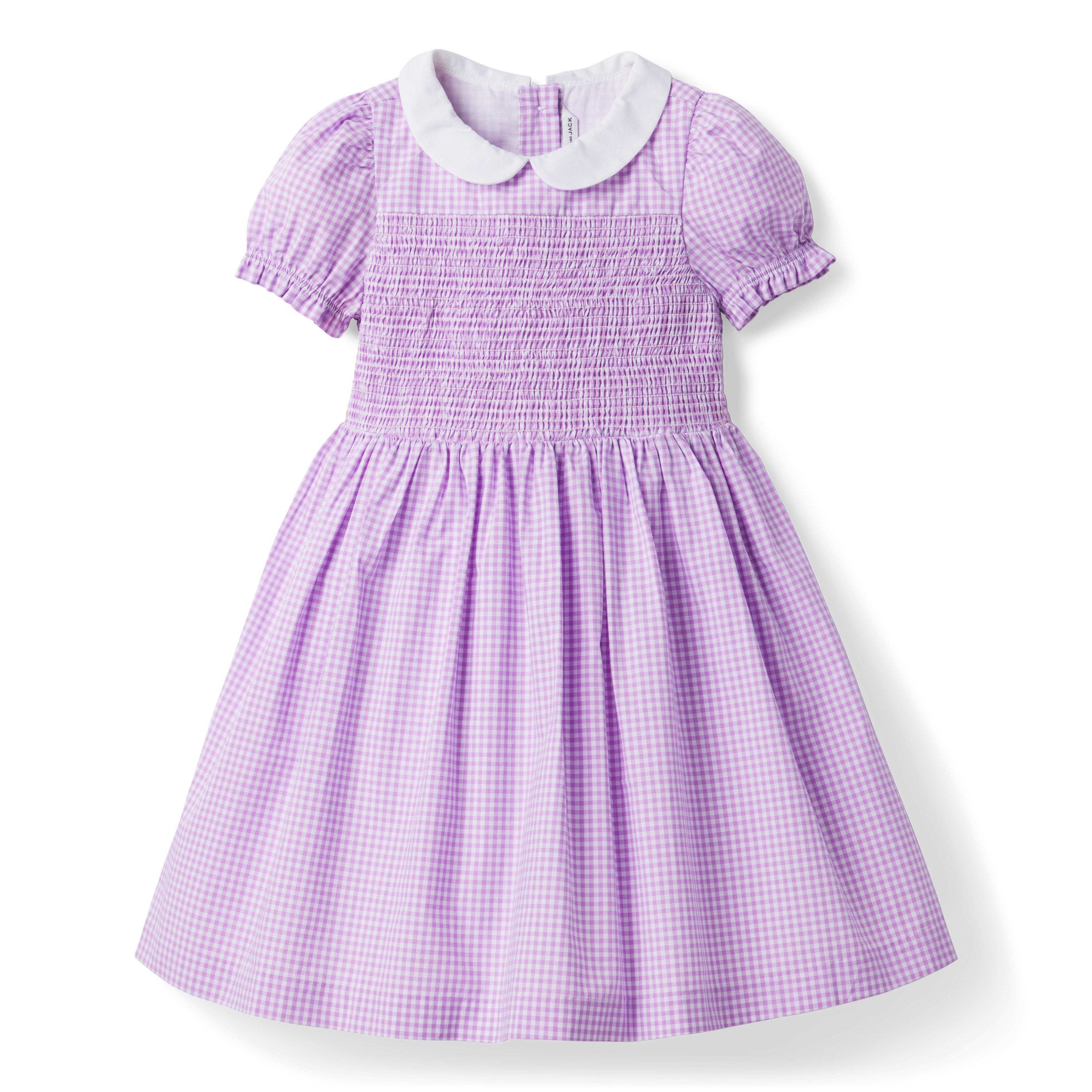 The Charlotte Gingham Smocked Dress image number 1