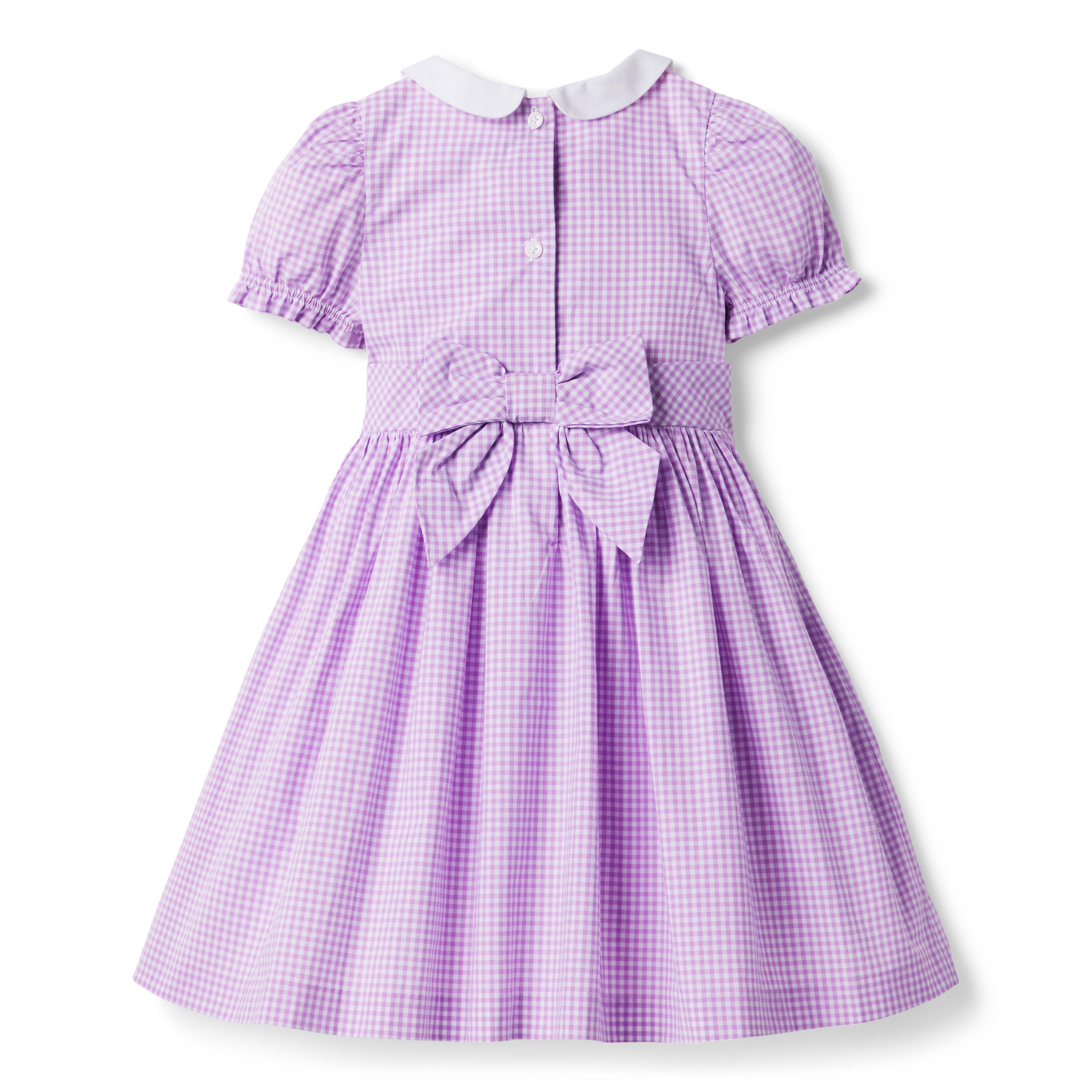 The Charlotte Gingham Smocked Dress image number 2