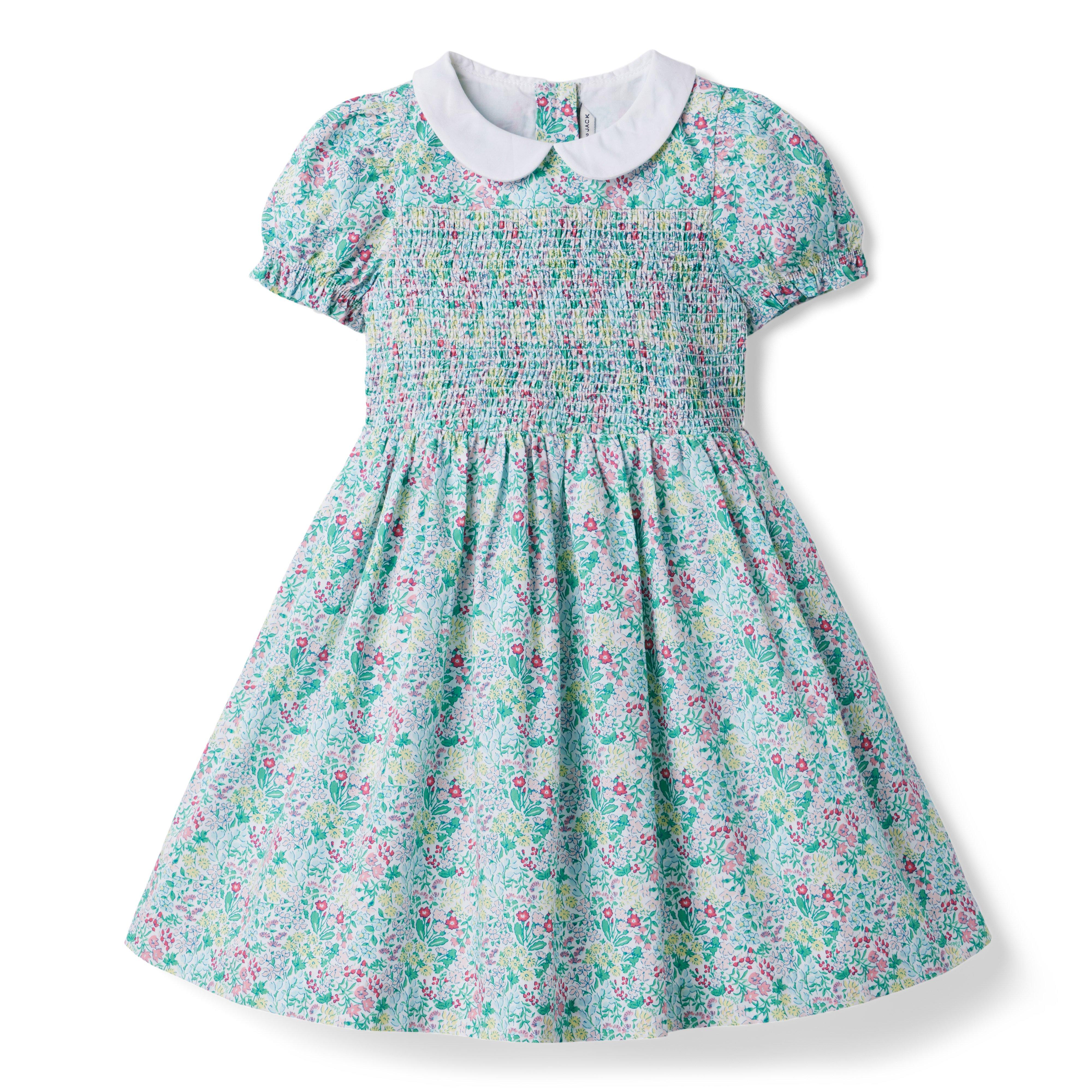 The Charlotte Floral Smocked Dress image number 1
