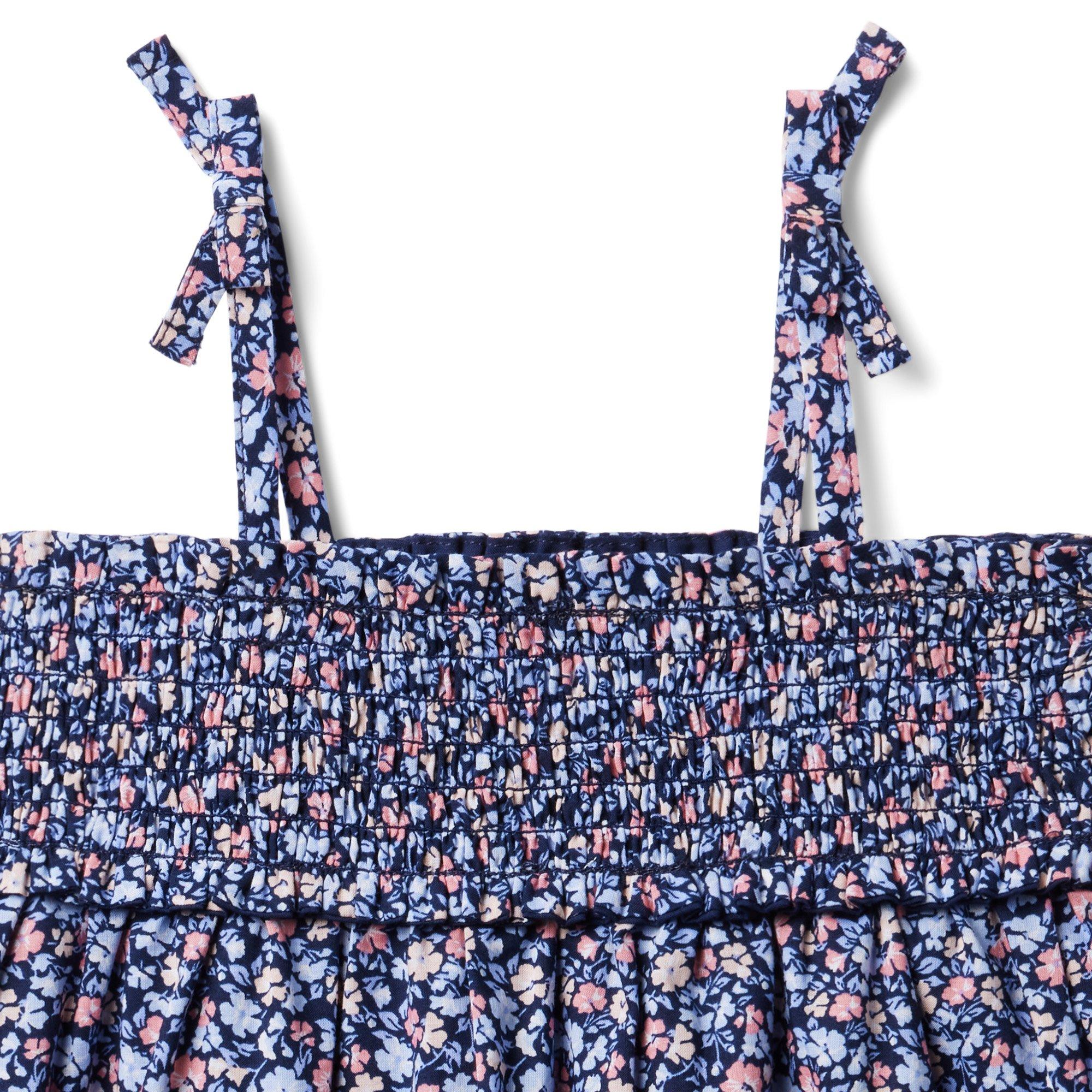 Floral Smocked Top image number 1