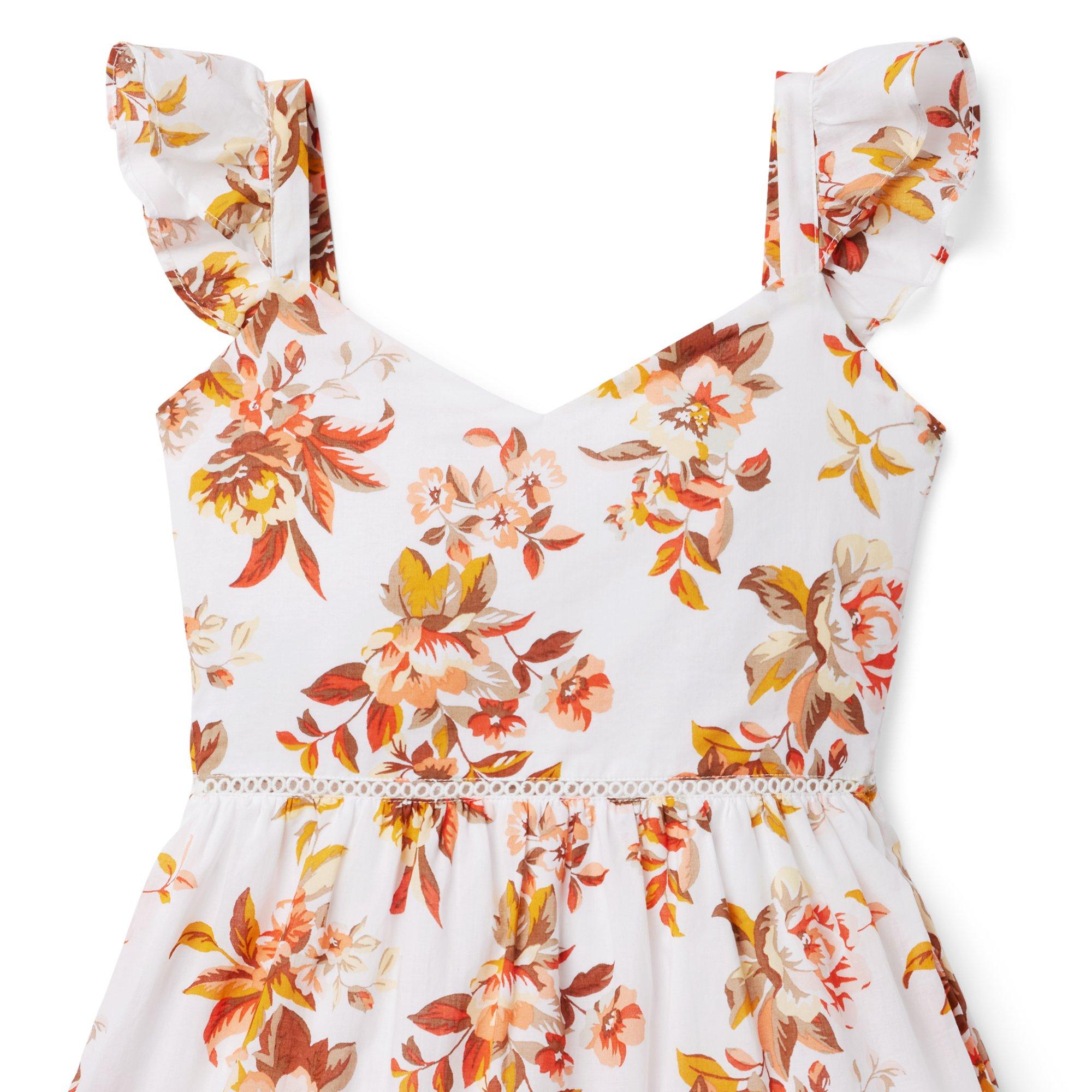 Floral Ruffle Strap Sundress image number 2