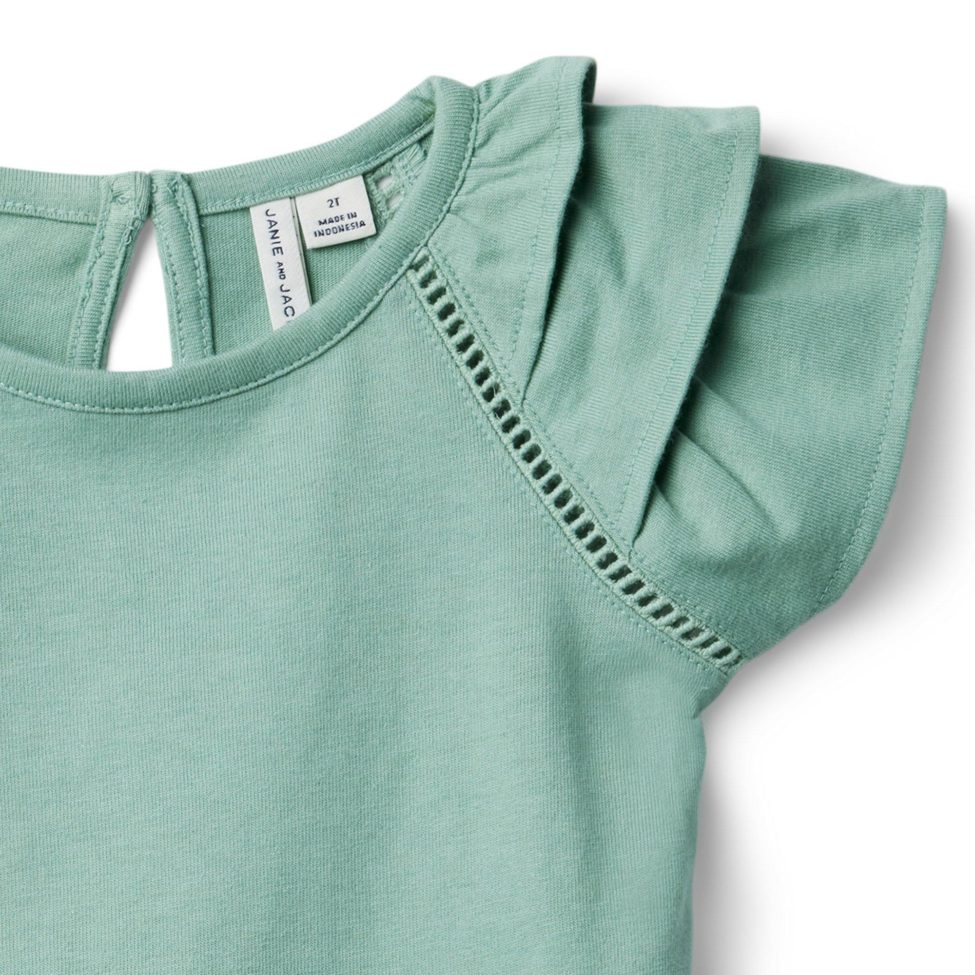Tiered Ruffle Sleeve Top image number 2