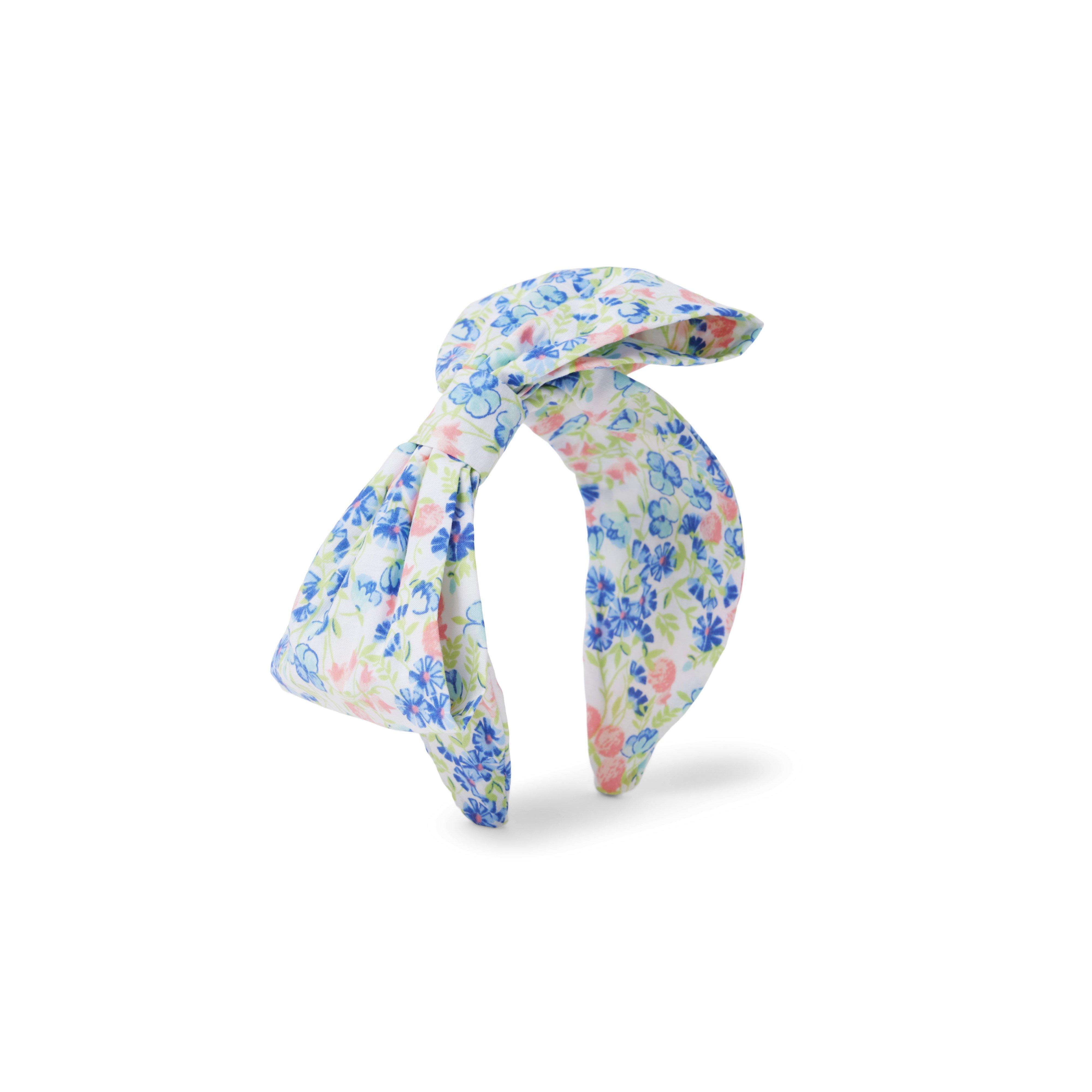 Floral Bow Headband image number 0