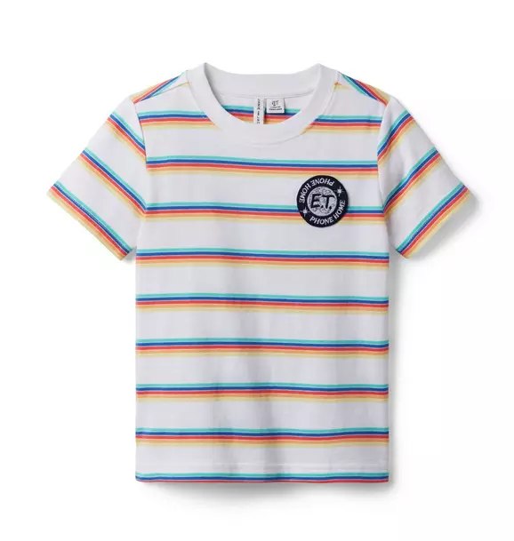E.T. Striped Patch Tee