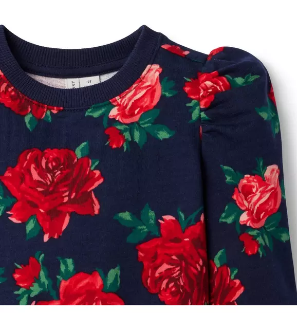 American Girl® x Janie and Jack Wrapped In Roses Party Top image number 3