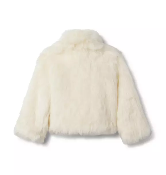 American Girl® x Janie and Jack Soft As Snow Faux Fur Jacket image number 1