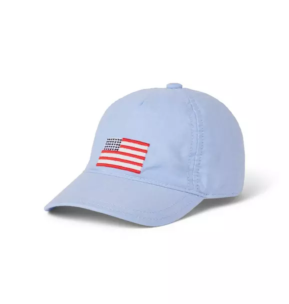 Embroidered Flag Oxford Cap