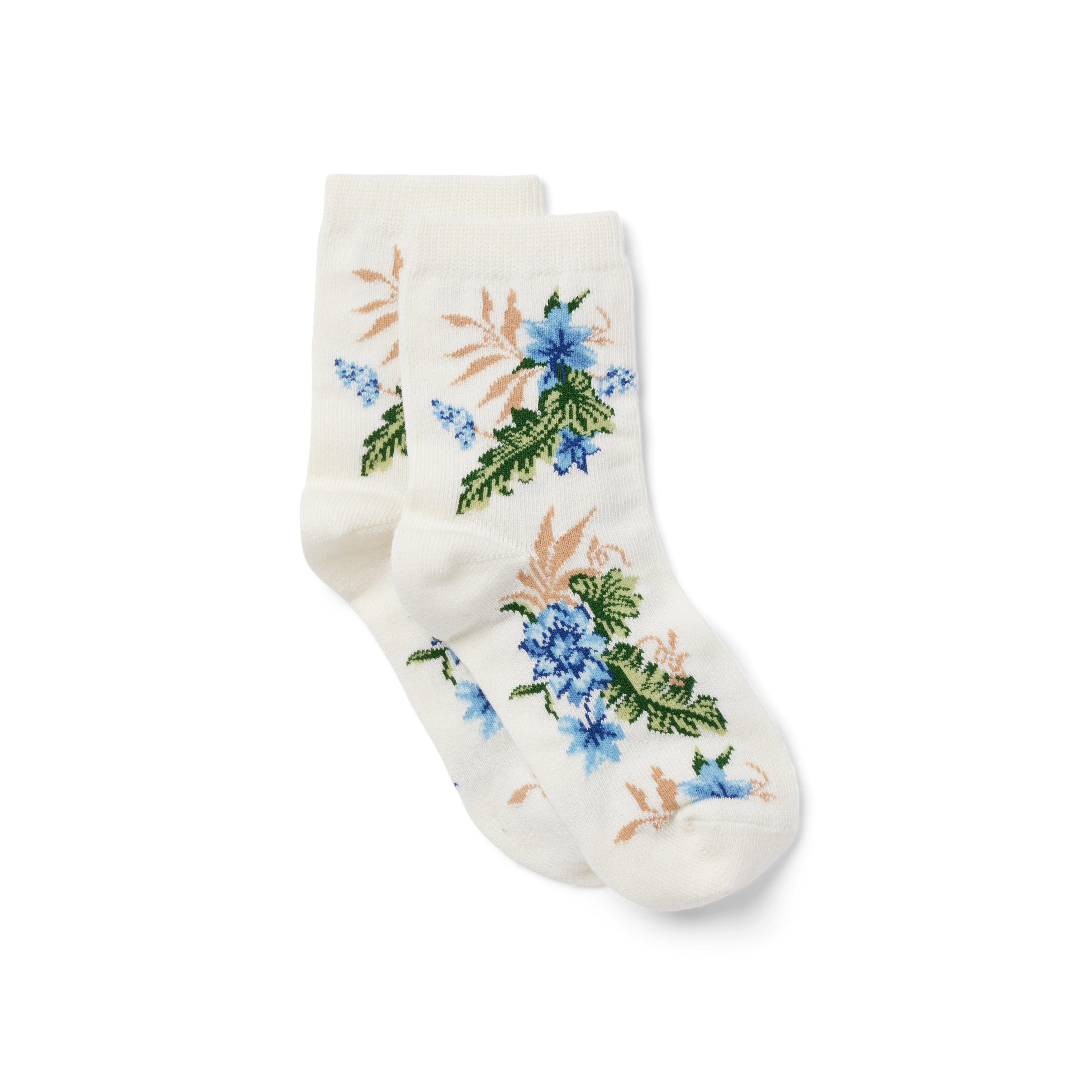 Tropical Floral Sock image number 0