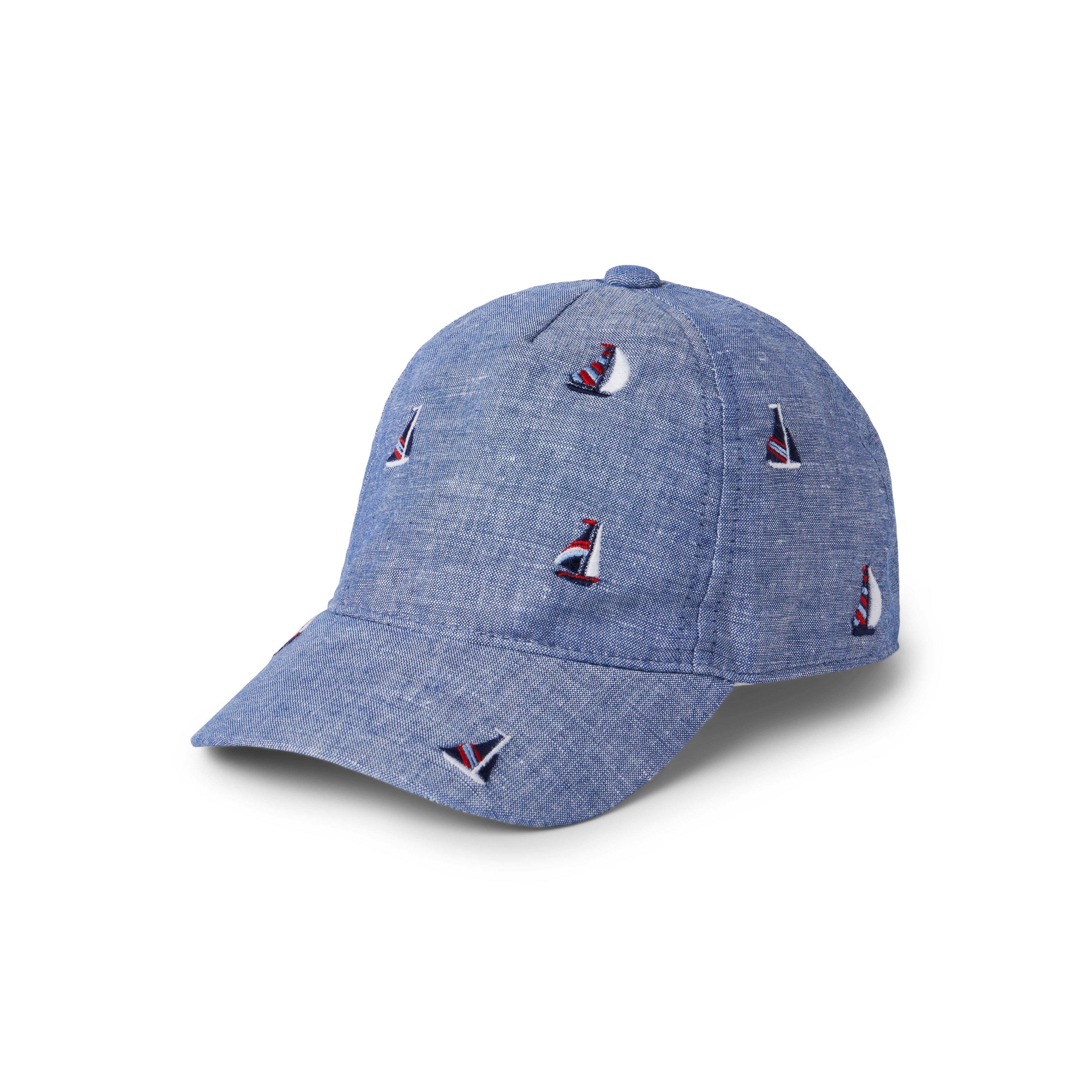 Embroidered Sailboat Cap image number 0